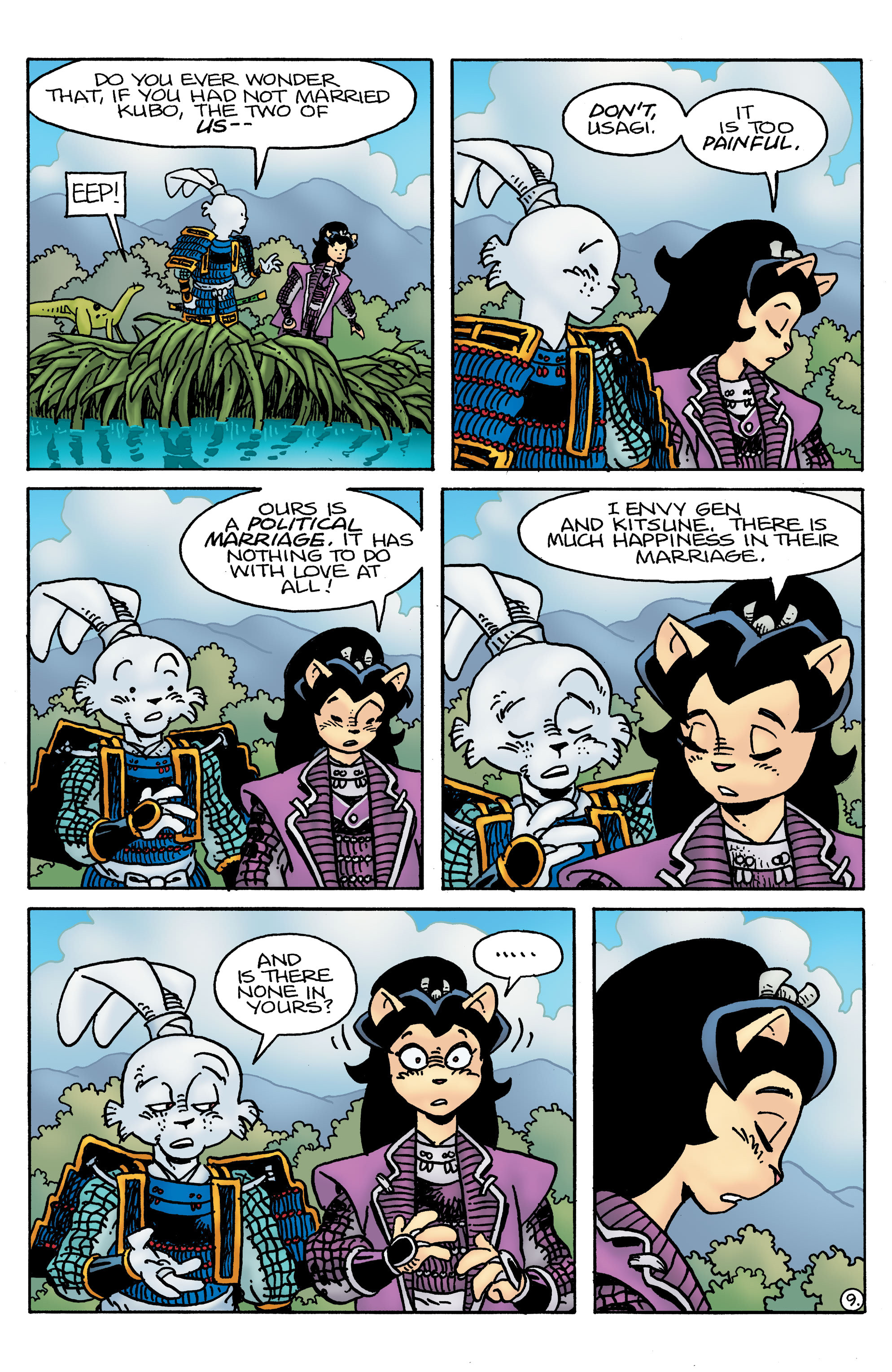 Teenage Mutant Ninja Turtles / Usagi Yojimbo: WhereWhen (2023-) issue 1 - Page 10