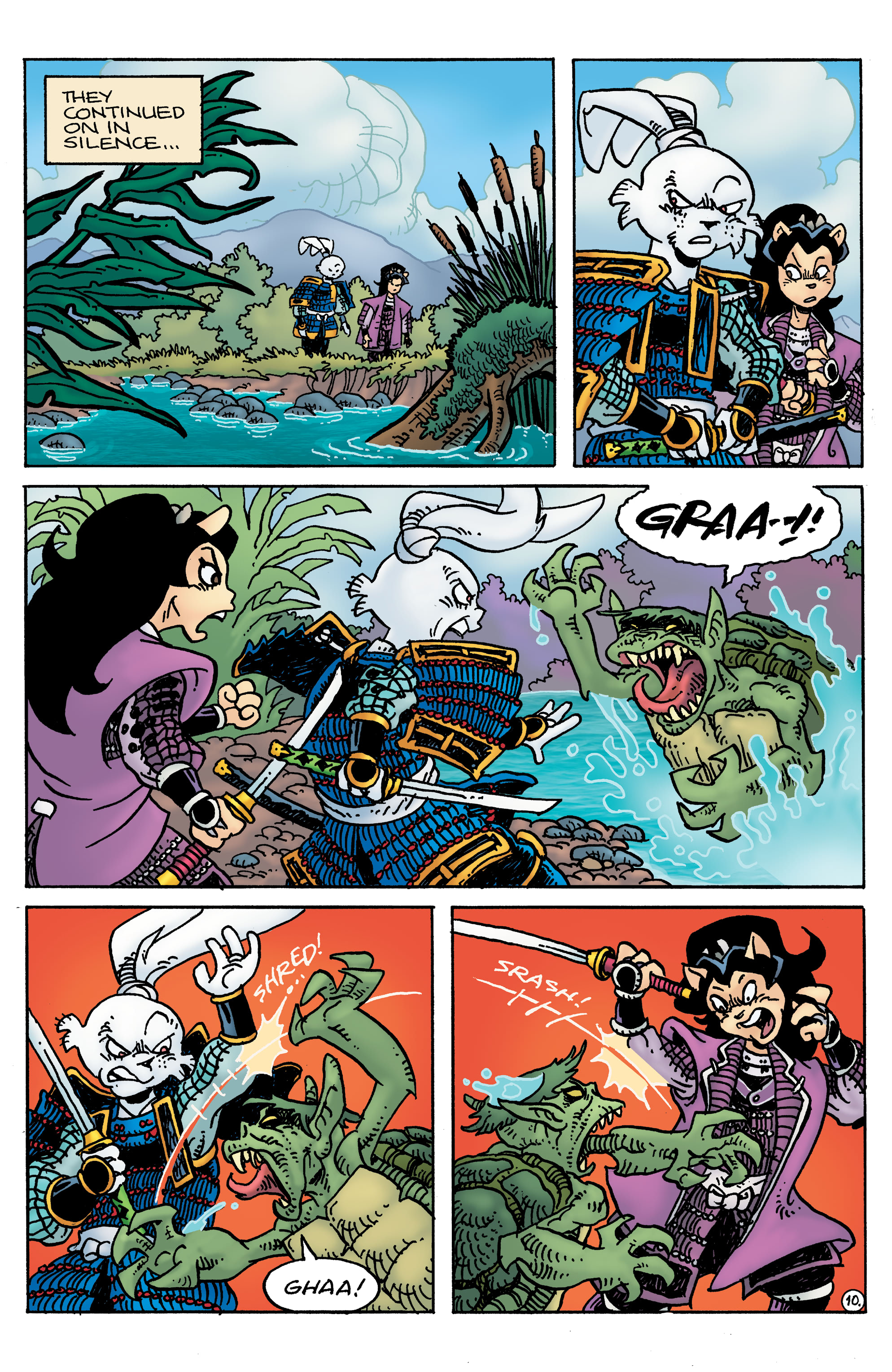 Teenage Mutant Ninja Turtles / Usagi Yojimbo: WhereWhen (2023-) issue 1 - Page 11