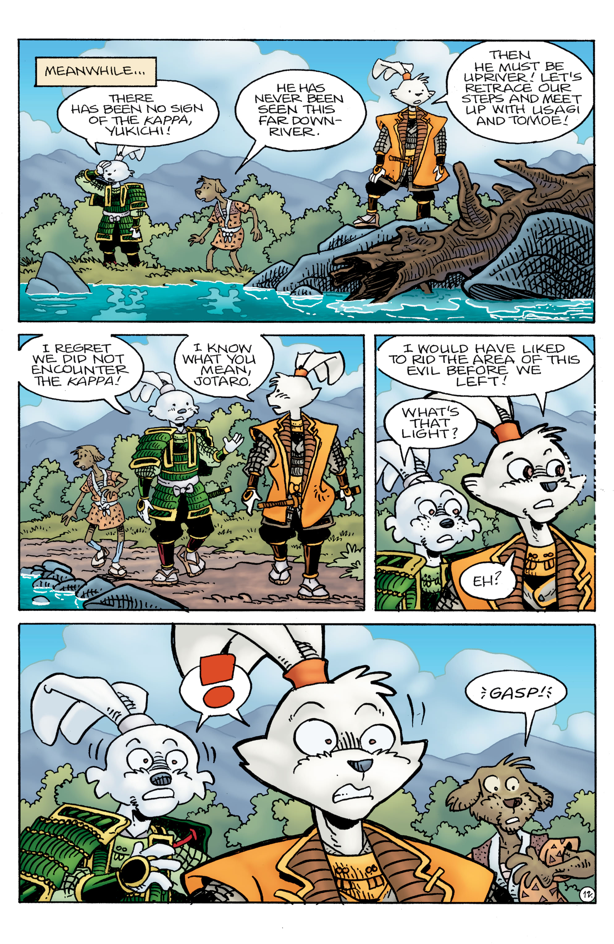 Teenage Mutant Ninja Turtles / Usagi Yojimbo: WhereWhen (2023-) issue 1 - Page 13