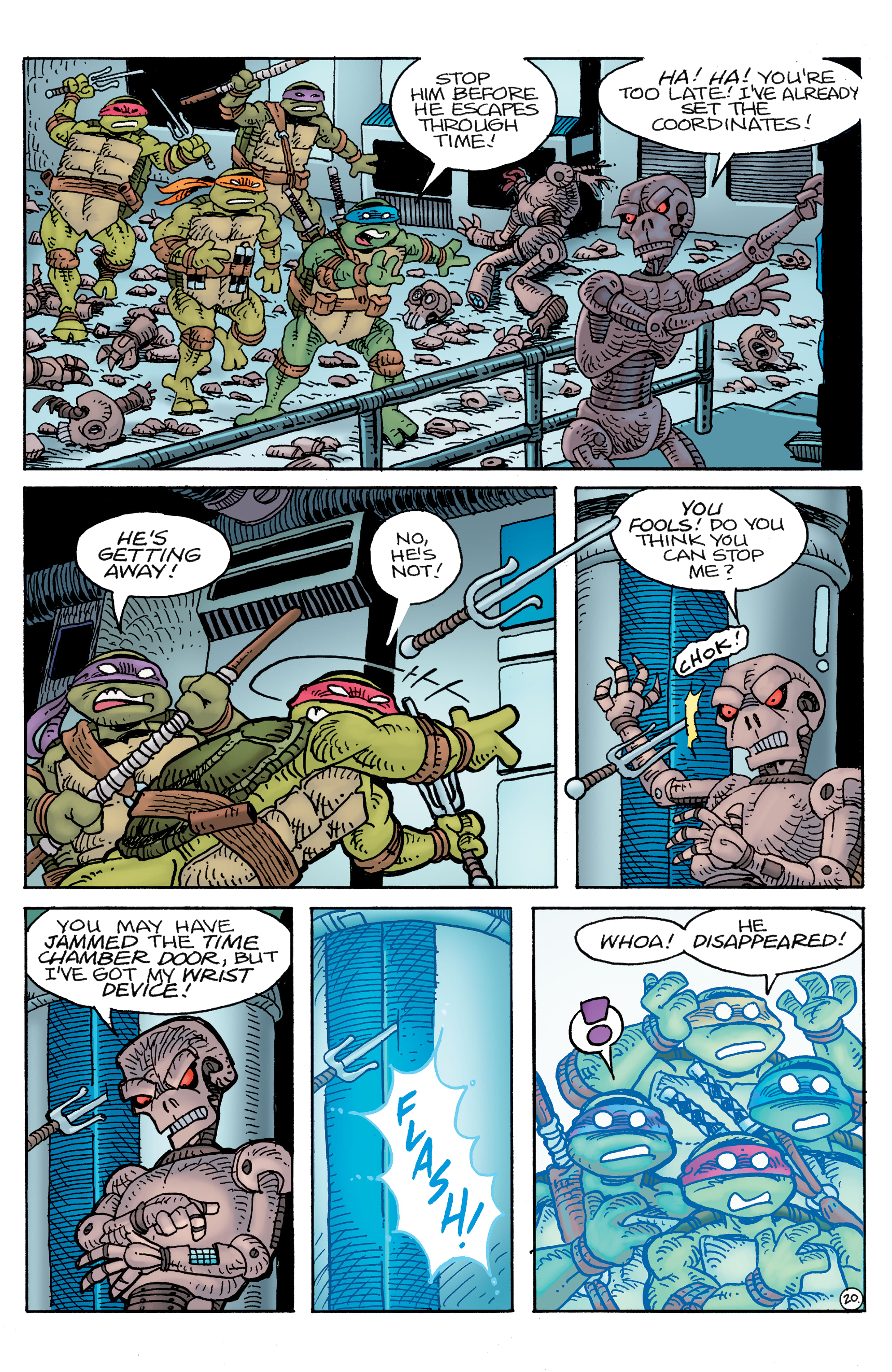 Teenage Mutant Ninja Turtles / Usagi Yojimbo: WhereWhen (2023-) issue 1 - Page 21