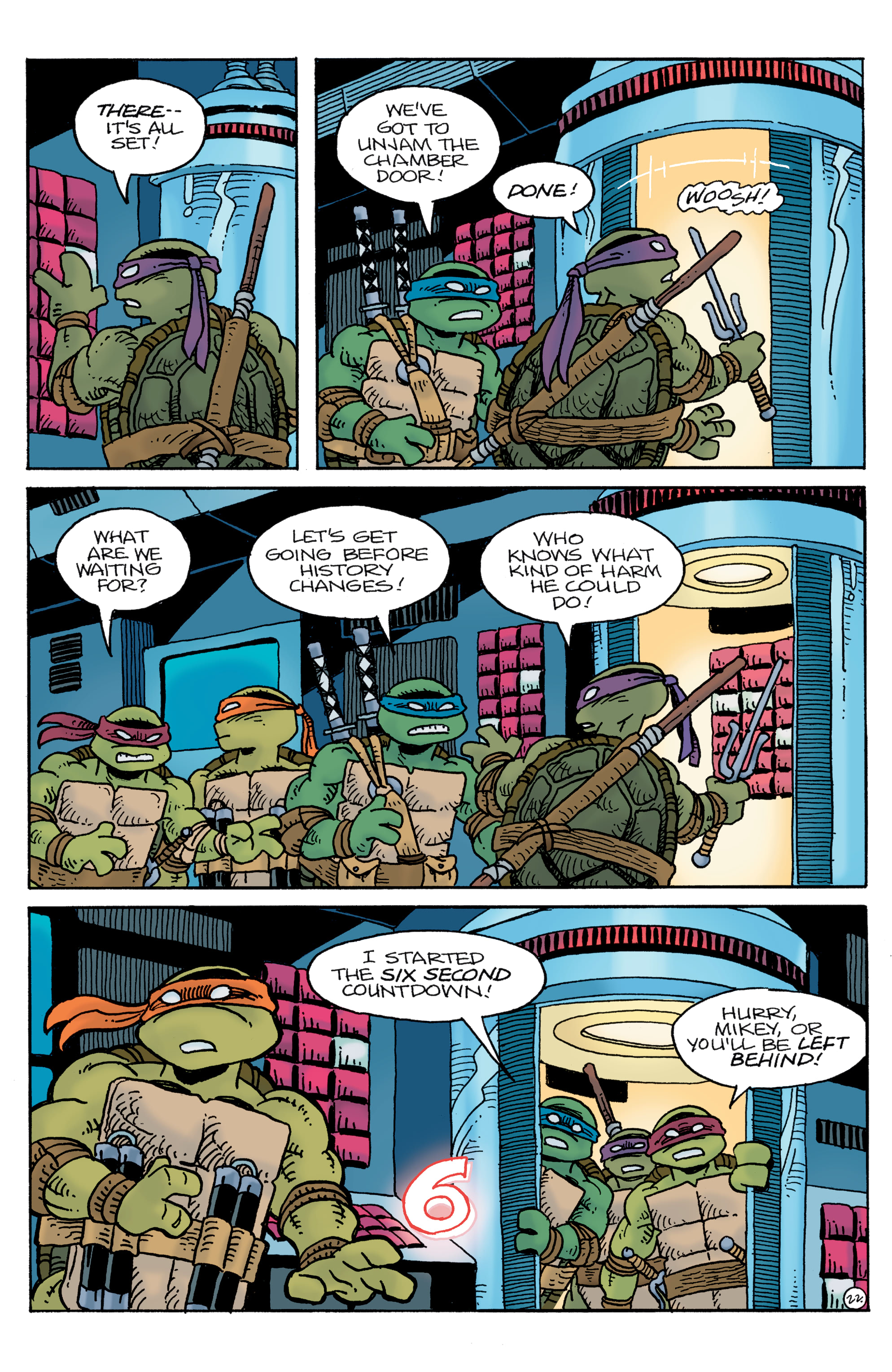 Teenage Mutant Ninja Turtles / Usagi Yojimbo: WhereWhen (2023-) issue 1 - Page 23