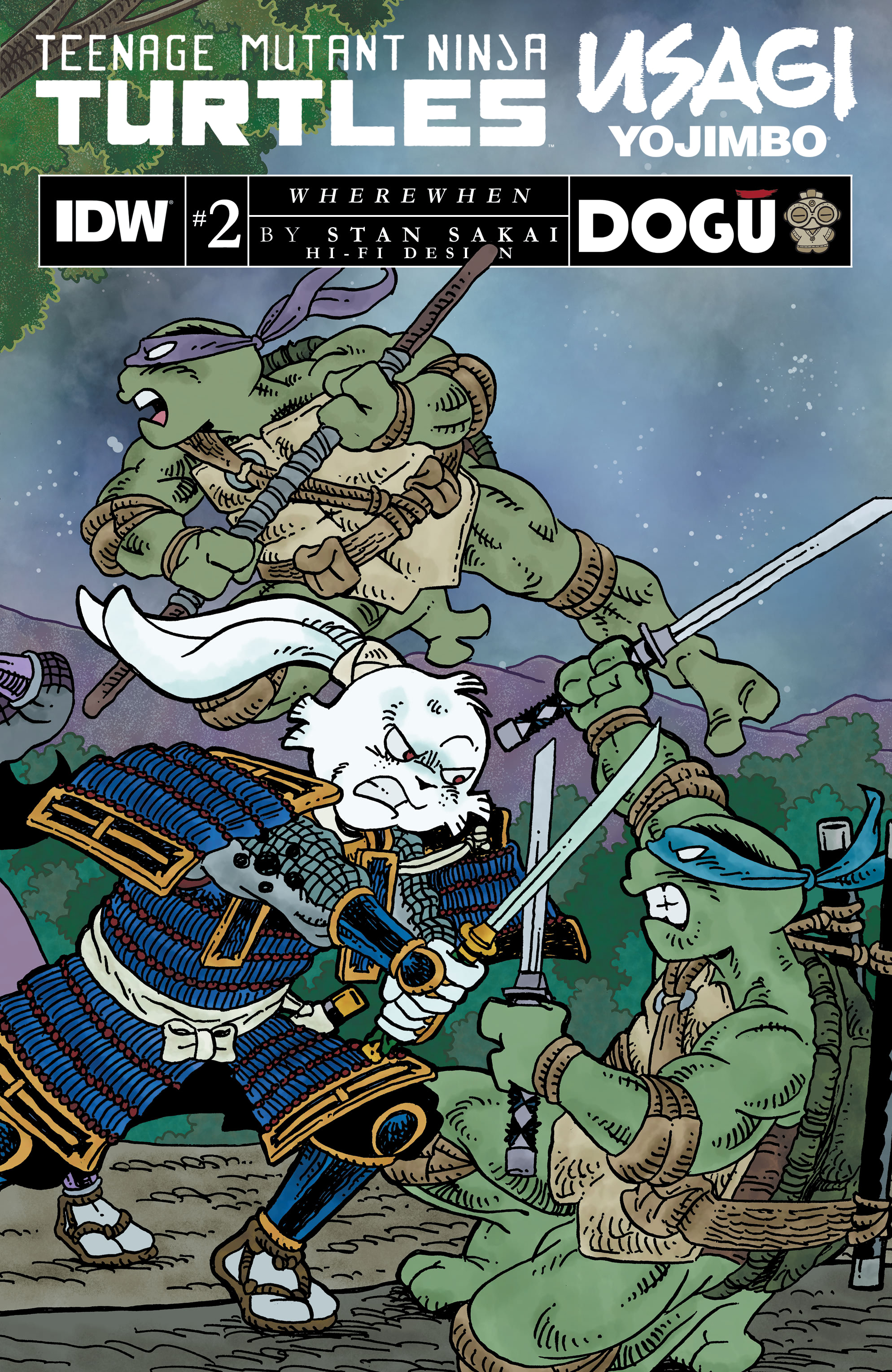 Teenage Mutant Ninja Turtles / Usagi Yojimbo: WhereWhen (2023-): Chapter 2 - Page 1