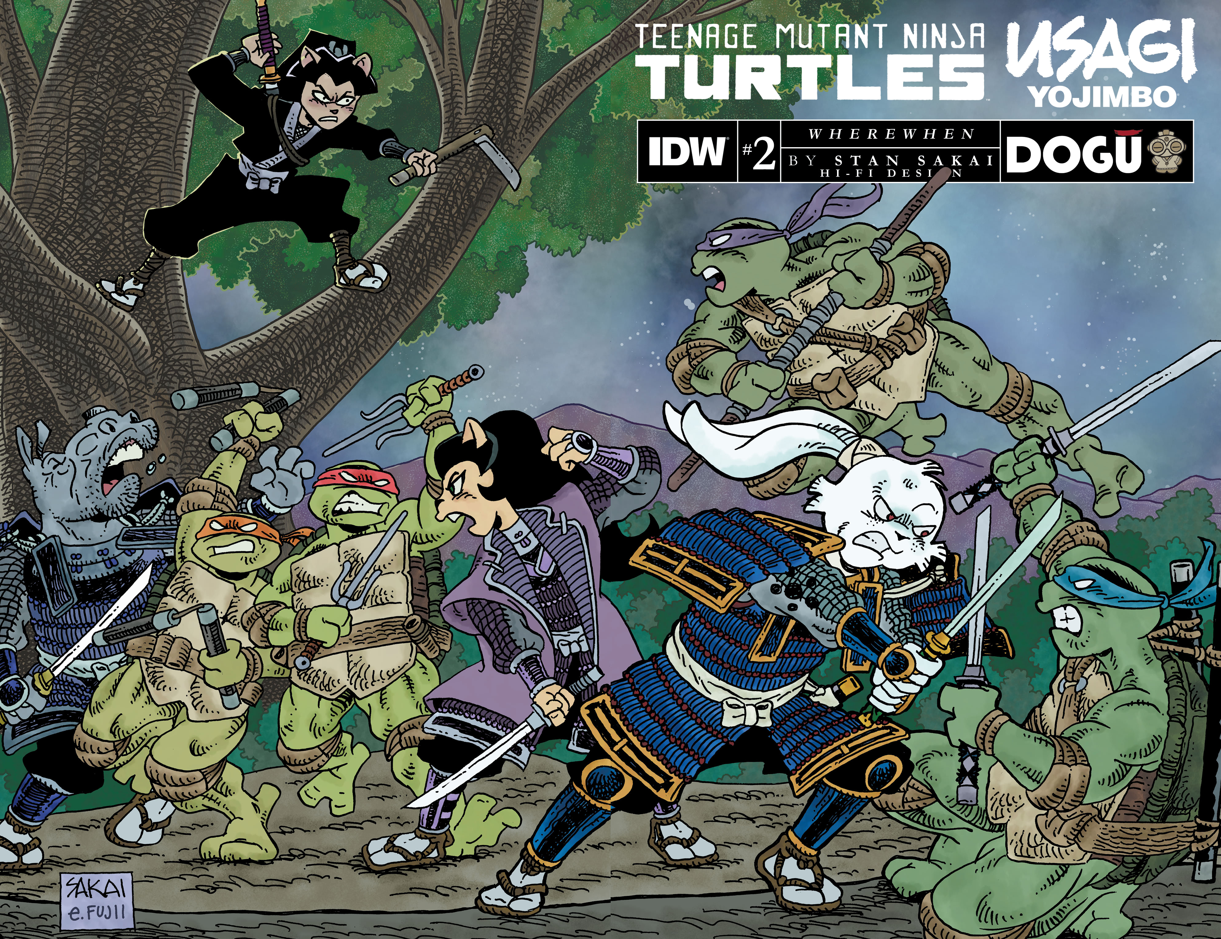 Teenage Mutant Ninja Turtles / Usagi Yojimbo: WhereWhen (2023-): Chapter 2 - Page 2