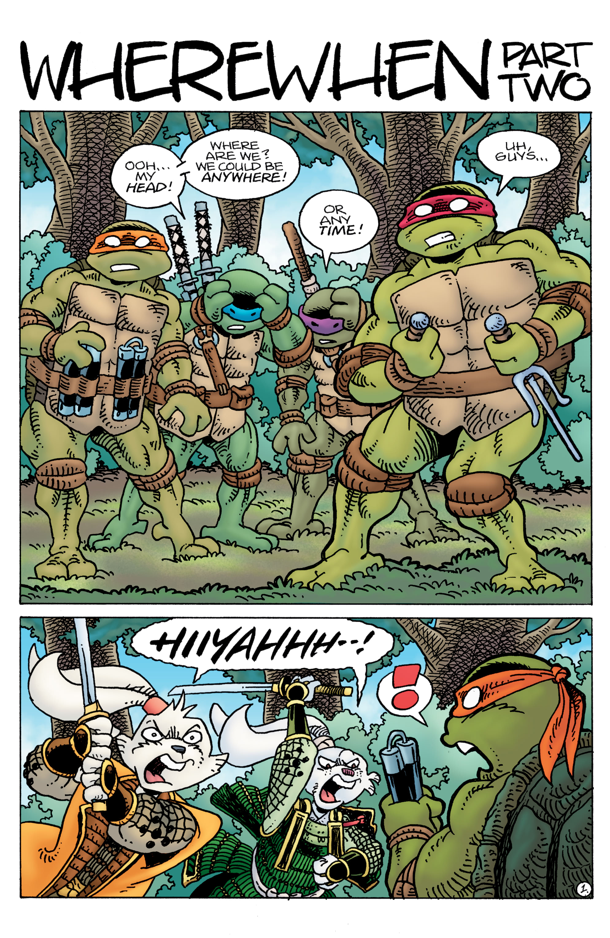 Teenage Mutant Ninja Turtles / Usagi Yojimbo: WhereWhen (2023-): Chapter 2 - Page 4