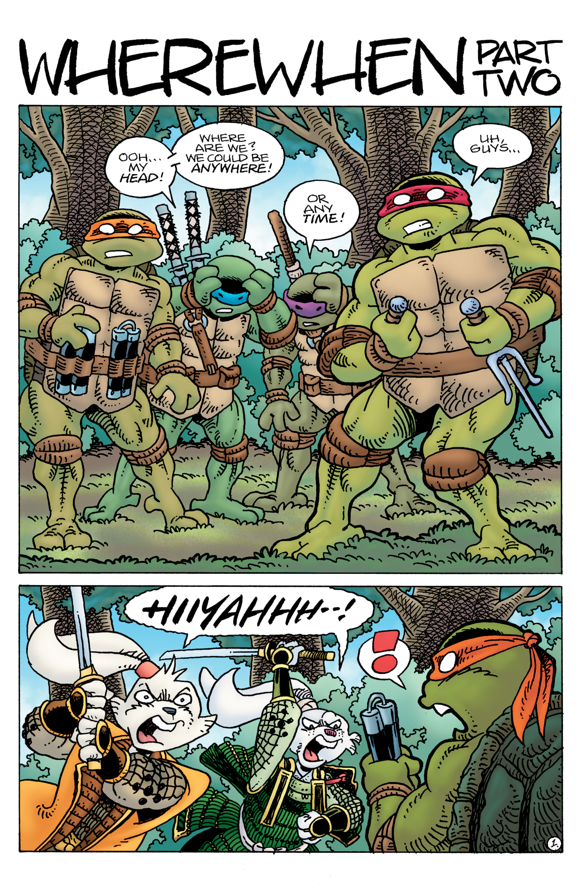 Teenage Mutant Ninja Turtles / Usagi Yojimbo: WhereWhen (2023-) issue 2 - Page 4