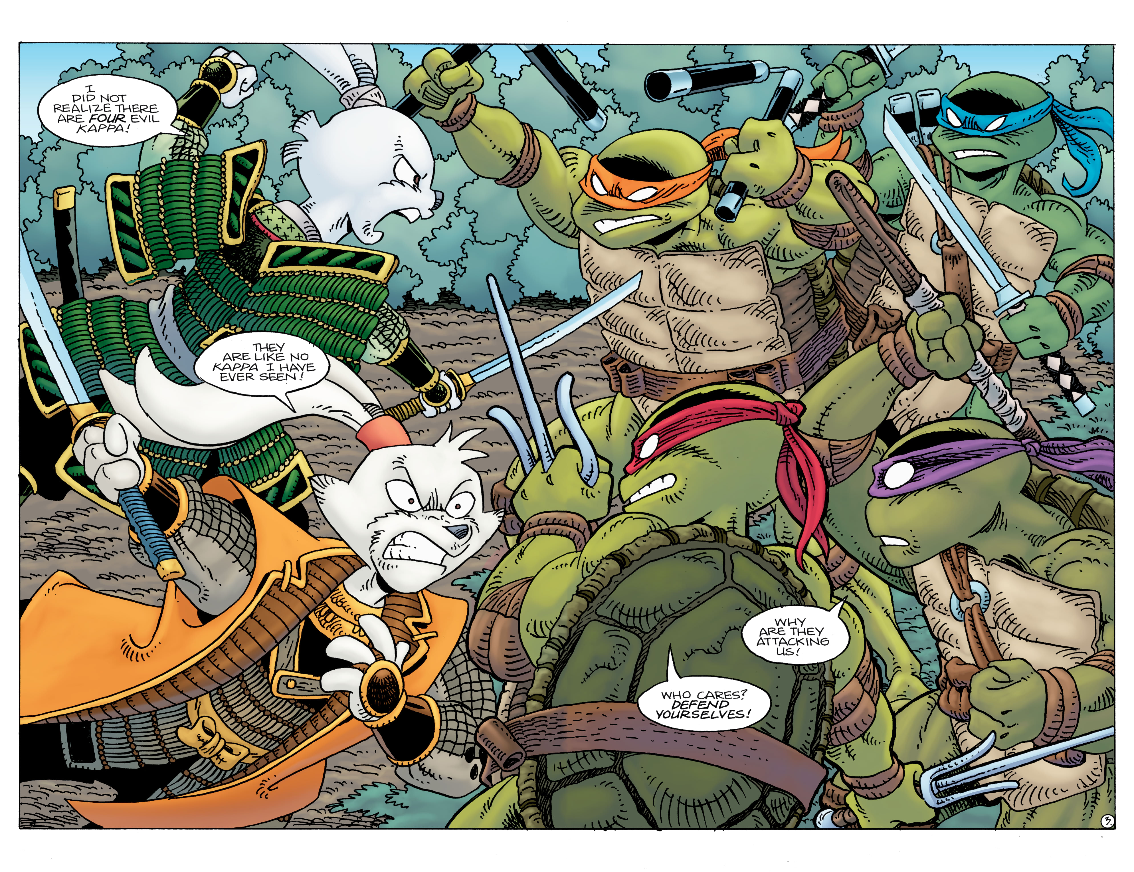 Teenage Mutant Ninja Turtles / Usagi Yojimbo: WhereWhen (2023-) issue 2 - Page 5