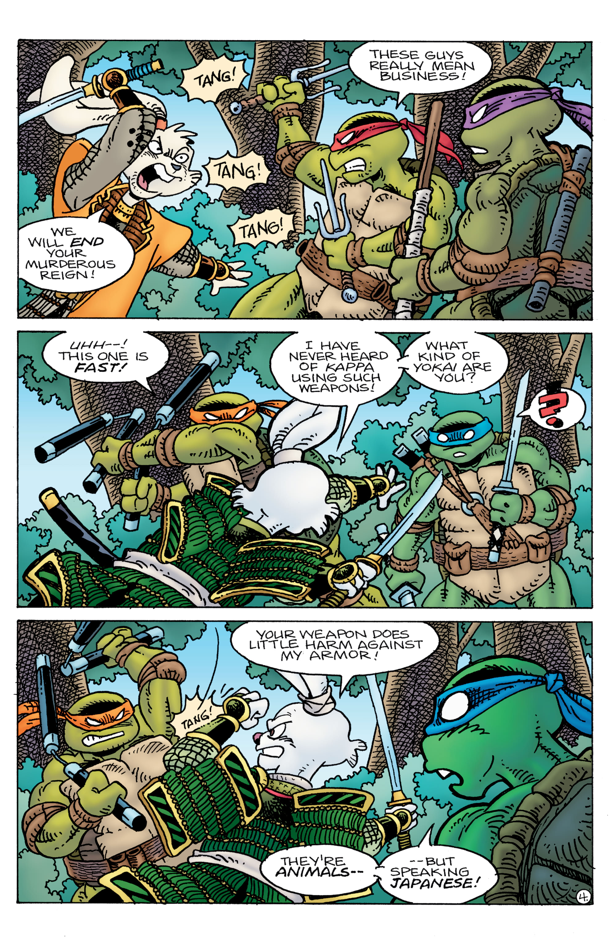 Teenage Mutant Ninja Turtles / Usagi Yojimbo: WhereWhen (2023-) issue 2 - Page 6