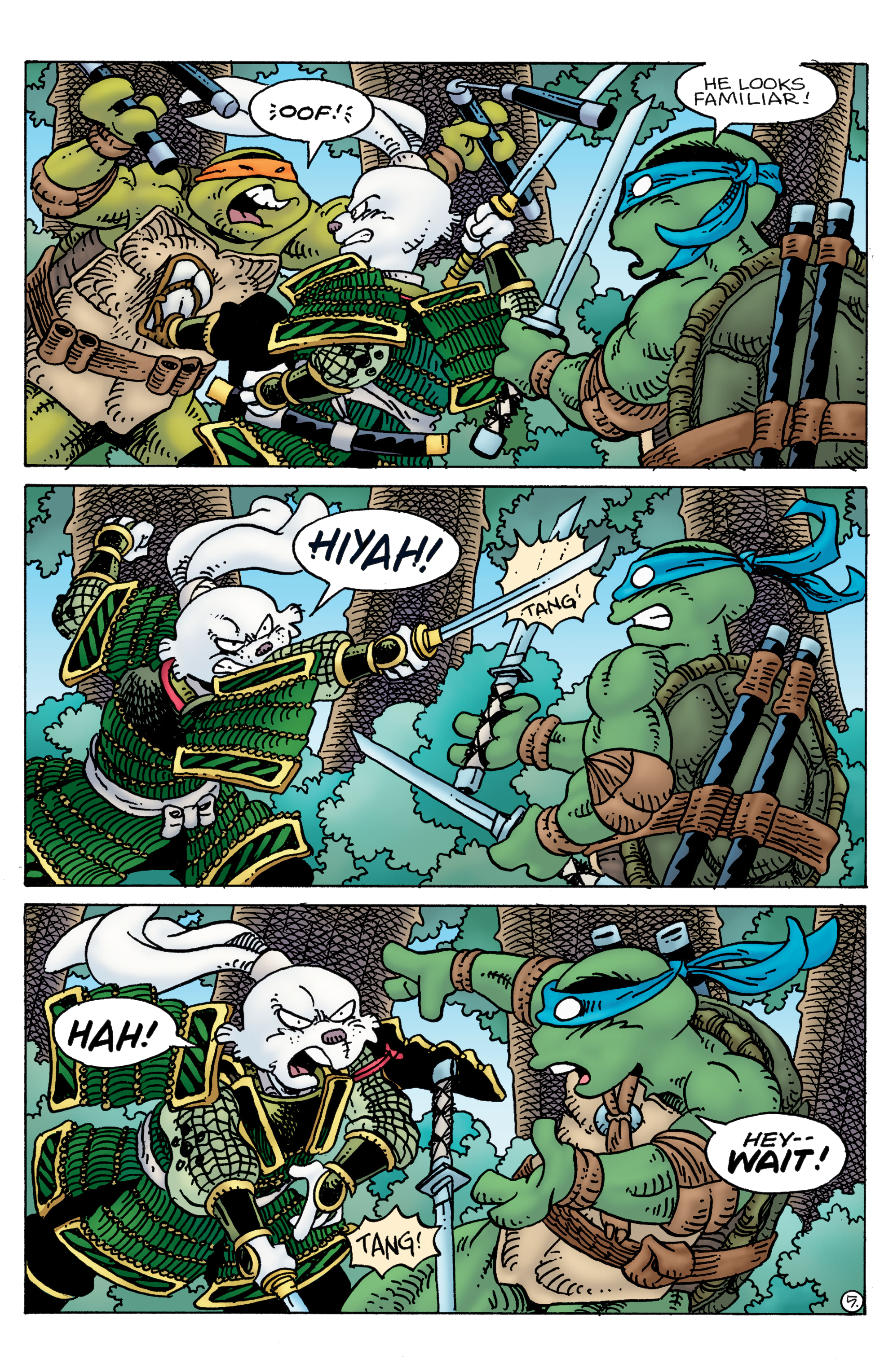 Teenage Mutant Ninja Turtles / Usagi Yojimbo: WhereWhen (2023-) issue 2 - Page 7