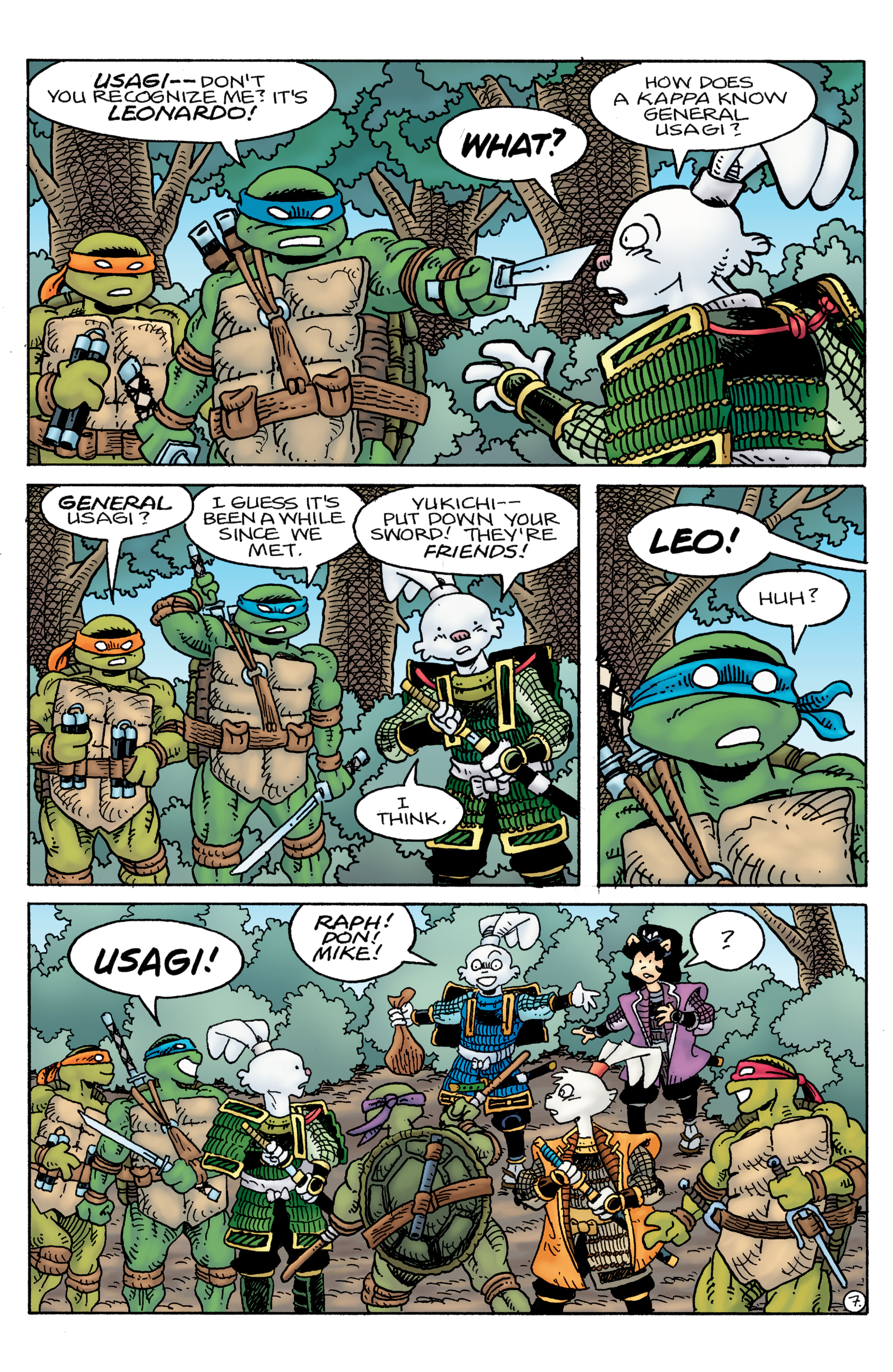 Teenage Mutant Ninja Turtles / Usagi Yojimbo: WhereWhen (2023-) issue 2 - Page 9