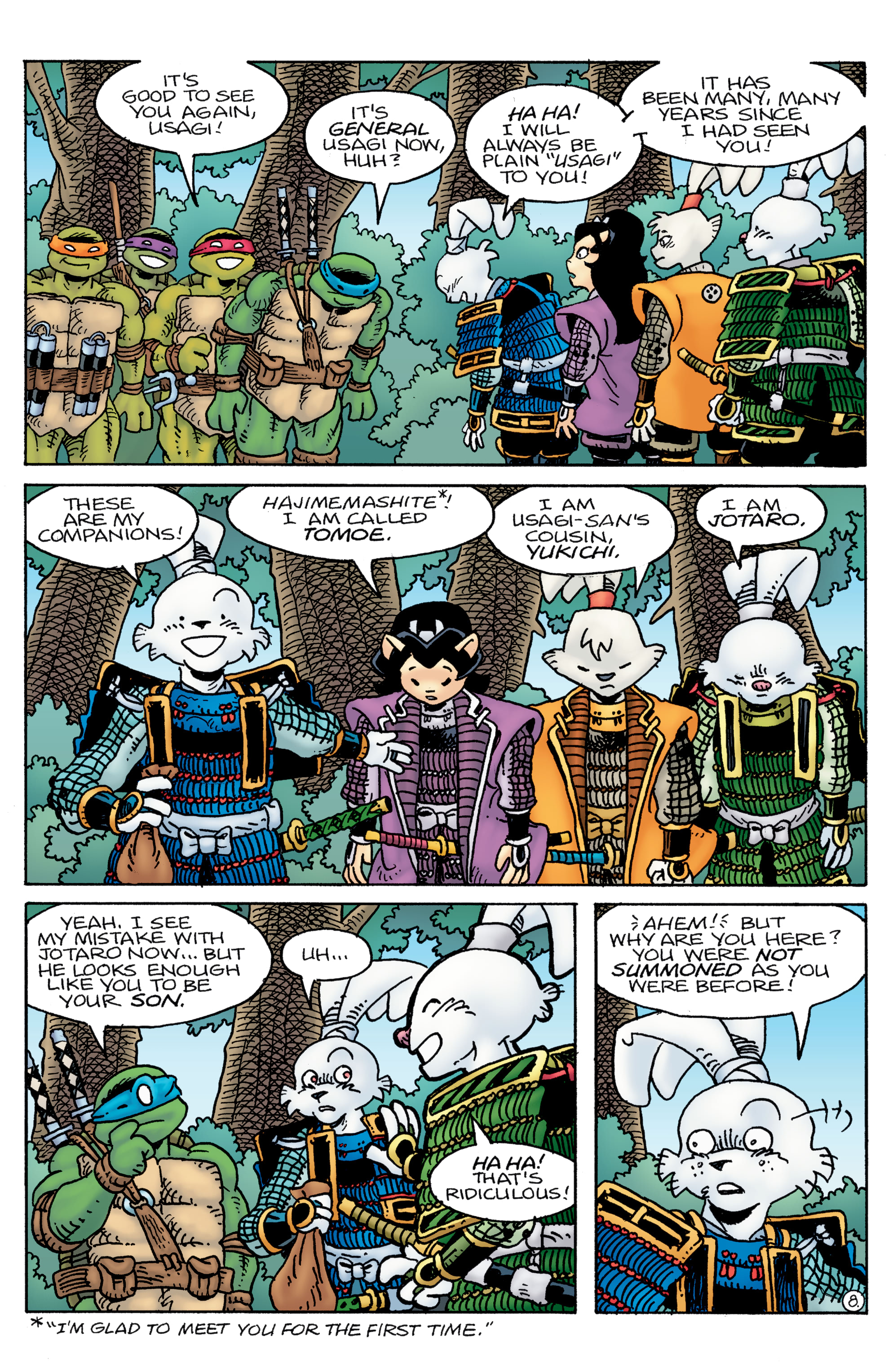 Teenage Mutant Ninja Turtles / Usagi Yojimbo: WhereWhen (2023-) issue 2 - Page 10