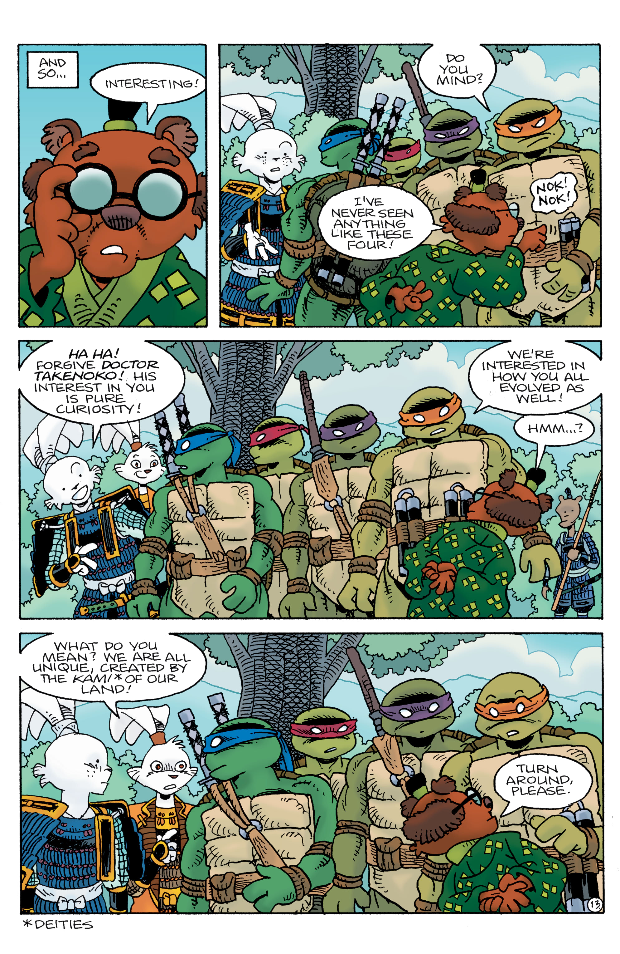 Teenage Mutant Ninja Turtles / Usagi Yojimbo: WhereWhen (2023-) issue 2 - Page 15