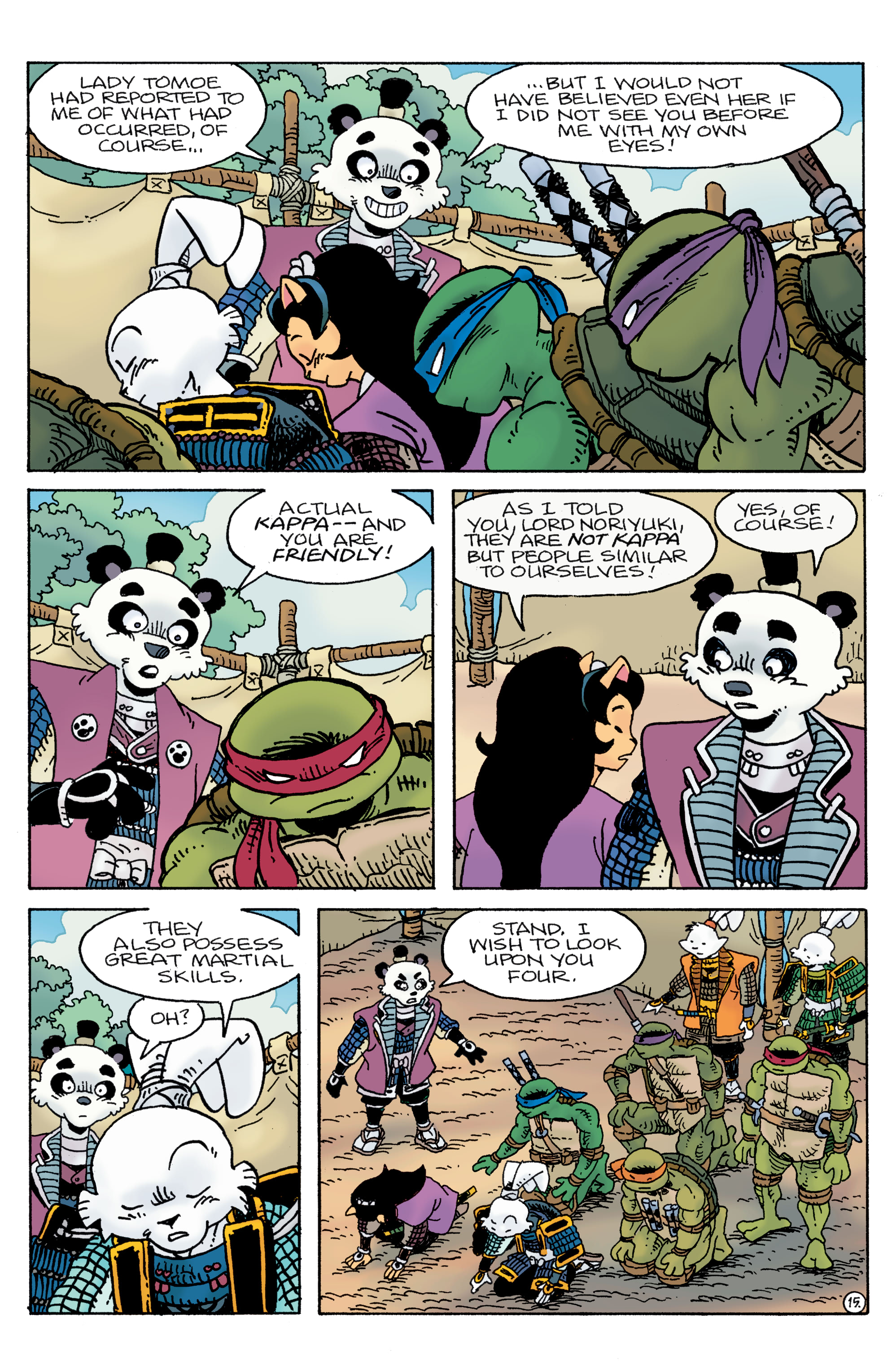 Teenage Mutant Ninja Turtles / Usagi Yojimbo: WhereWhen (2023-) issue 2 - Page 17