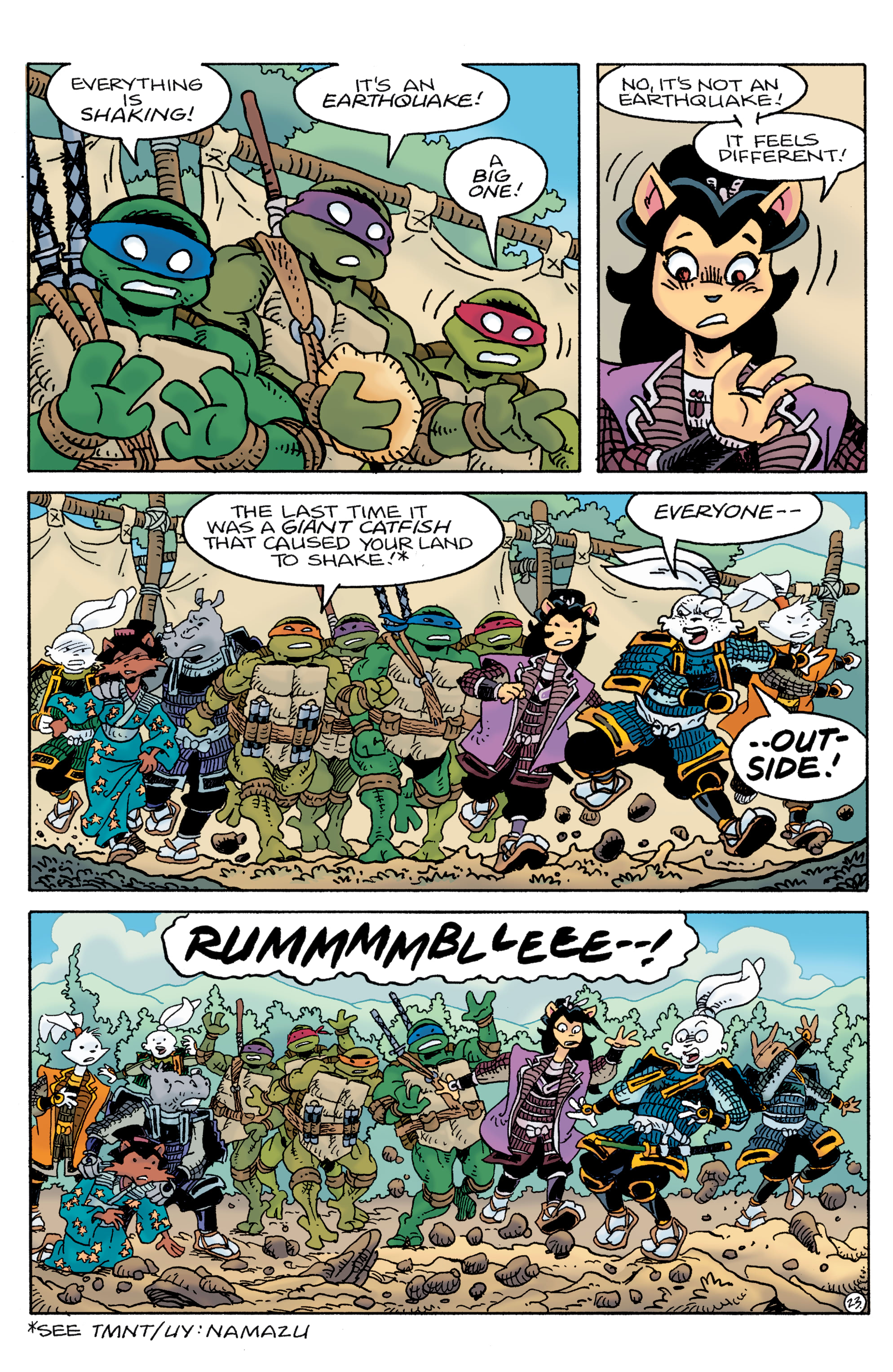 Teenage Mutant Ninja Turtles / Usagi Yojimbo: WhereWhen (2023-) issue 2 - Page 25