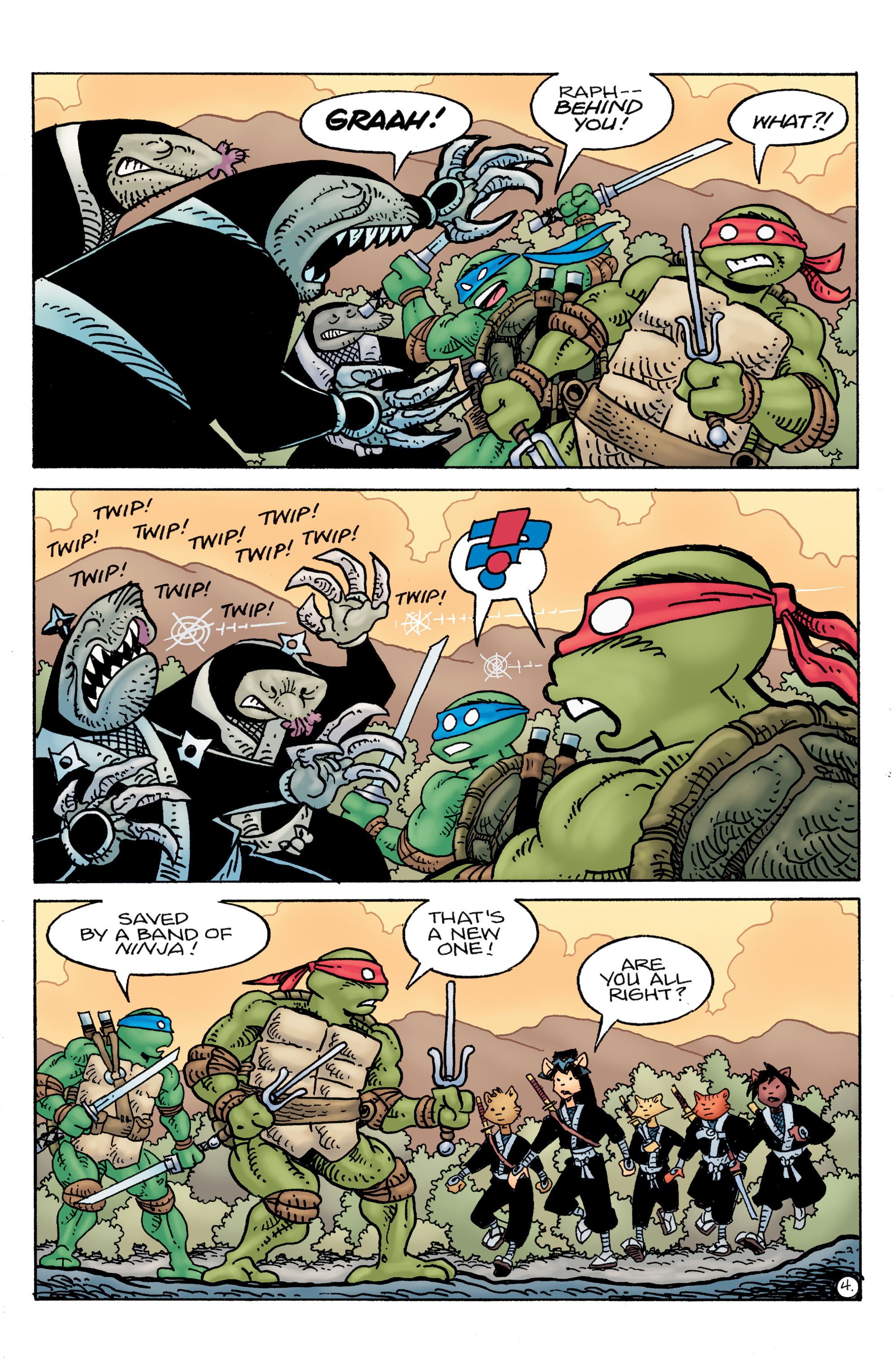 Teenage Mutant Ninja Turtles / Usagi Yojimbo: WhereWhen (2023-) issue 3 - Page 6