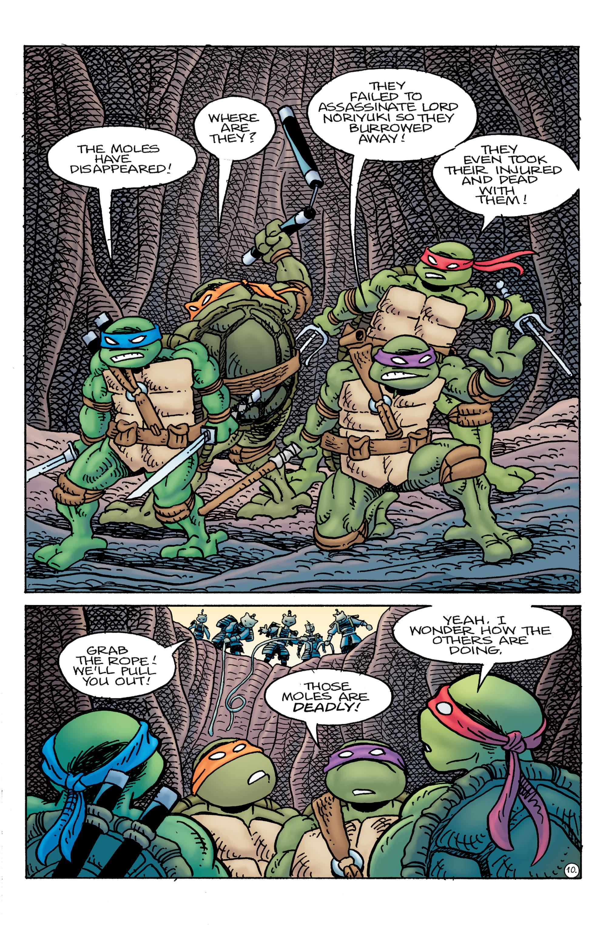 Teenage Mutant Ninja Turtles / Usagi Yojimbo: WhereWhen (2023-) issue 3 - Page 12