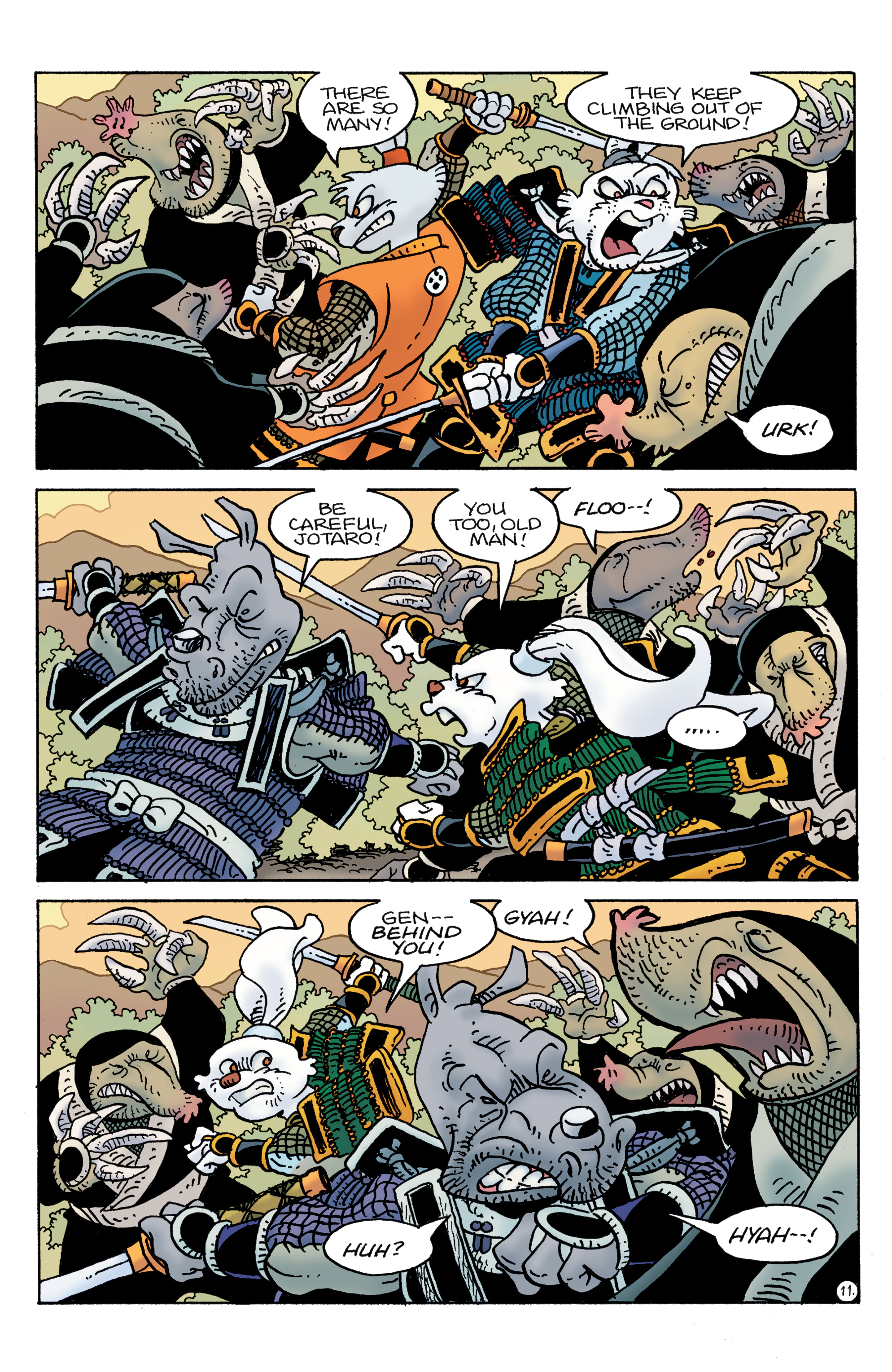 Teenage Mutant Ninja Turtles / Usagi Yojimbo: WhereWhen (2023-) issue 3 - Page 13