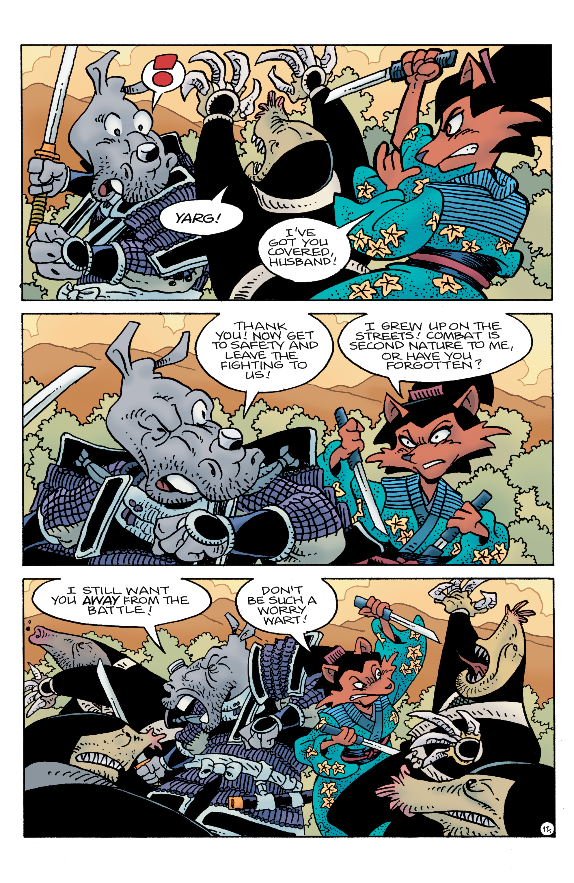 Teenage Mutant Ninja Turtles / Usagi Yojimbo: WhereWhen (2023-) issue 3 - Page 14