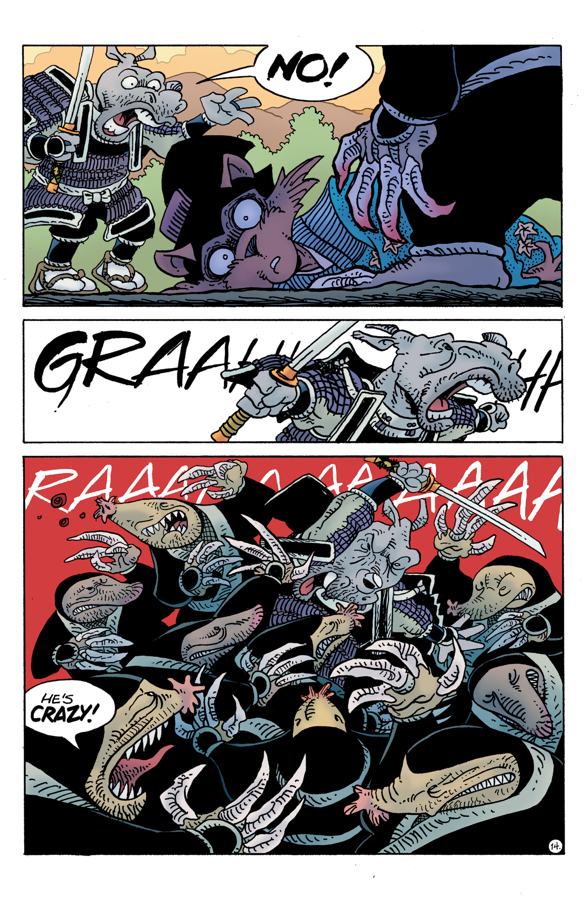 Teenage Mutant Ninja Turtles / Usagi Yojimbo: WhereWhen (2023-) issue 3 - Page 16