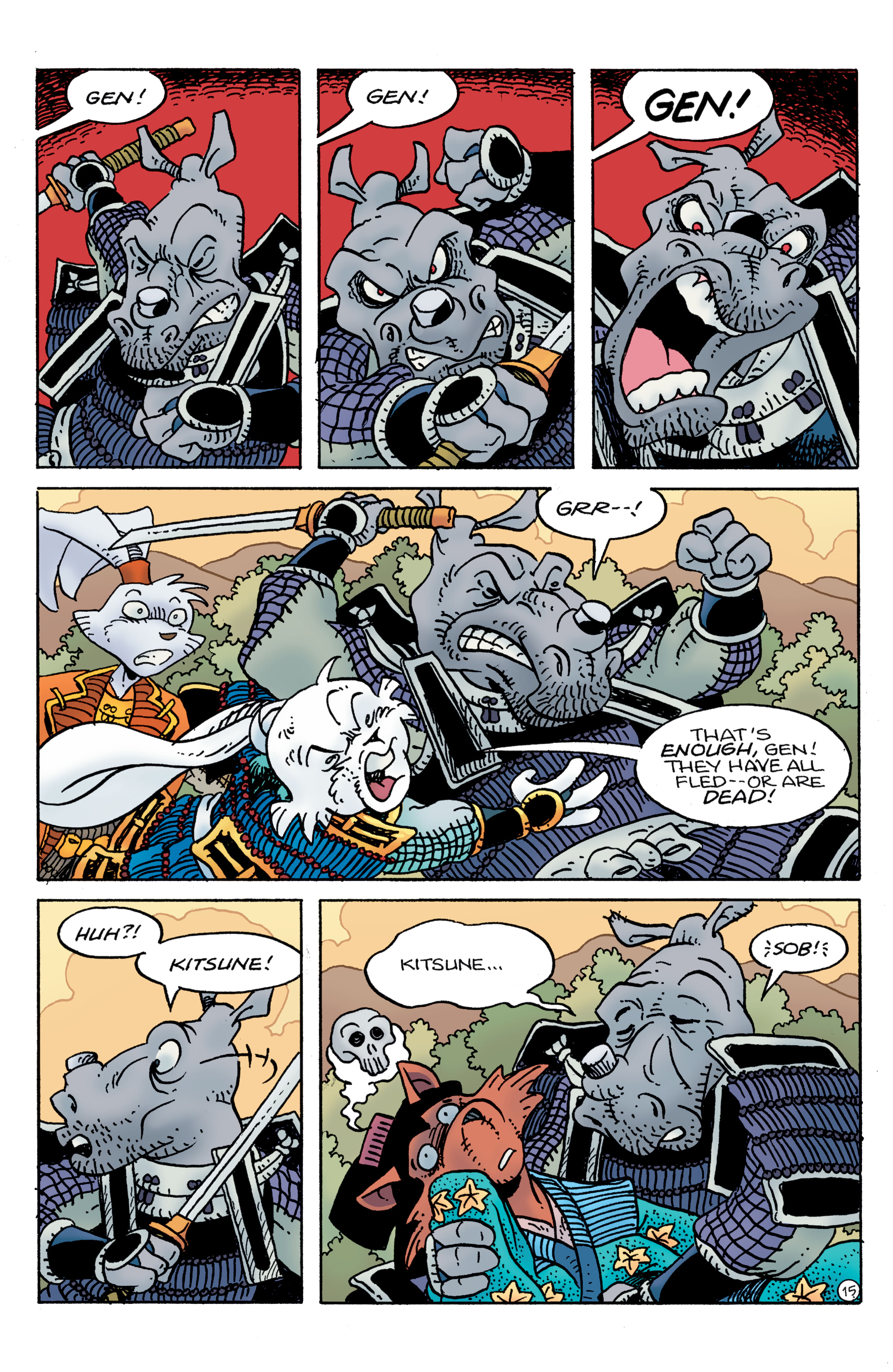 Teenage Mutant Ninja Turtles / Usagi Yojimbo: WhereWhen (2023-) issue 3 - Page 17