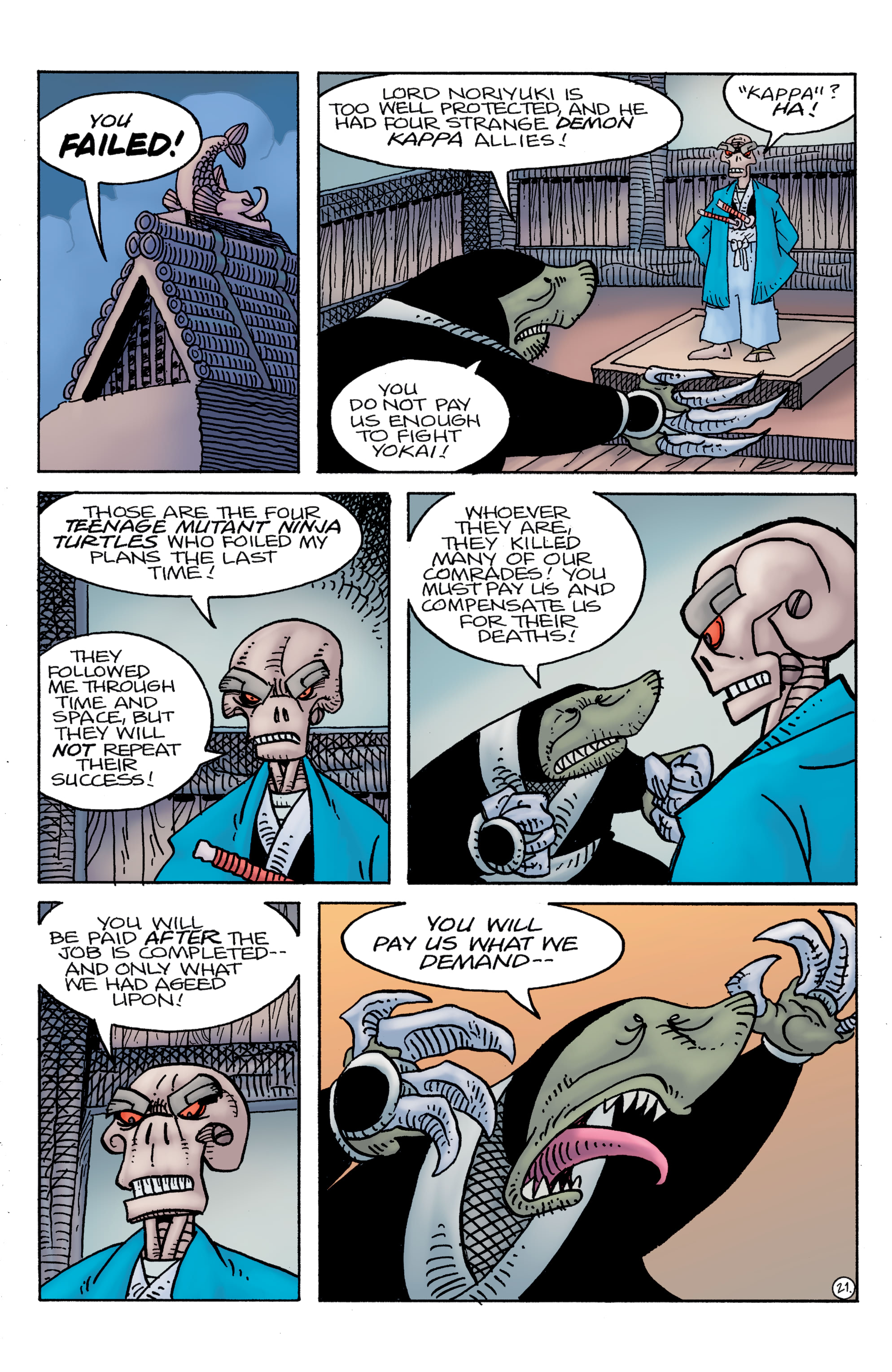 Teenage Mutant Ninja Turtles / Usagi Yojimbo: WhereWhen (2023-) issue 3 - Page 23