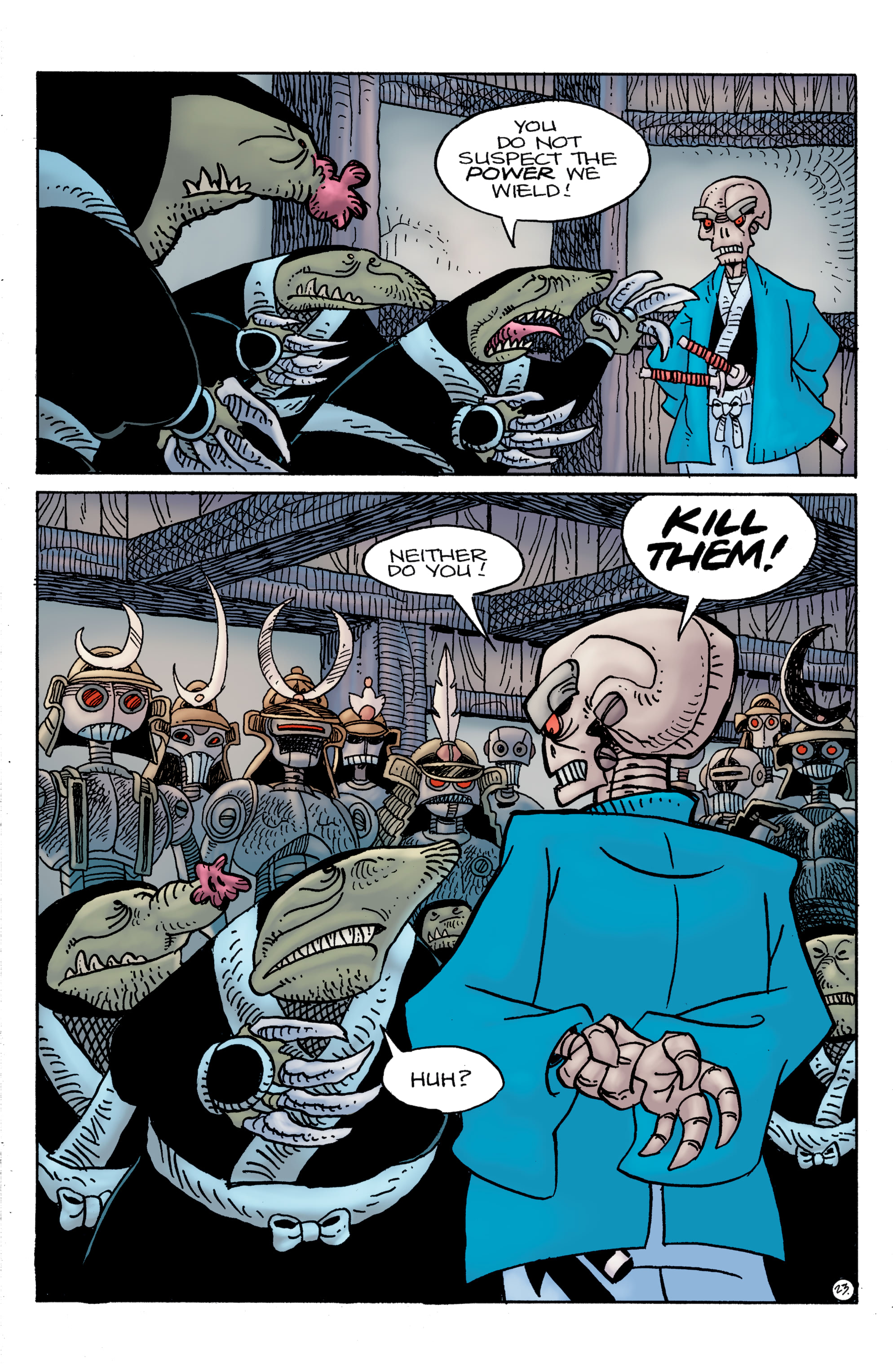 Teenage Mutant Ninja Turtles / Usagi Yojimbo: WhereWhen (2023-) issue 3 - Page 25