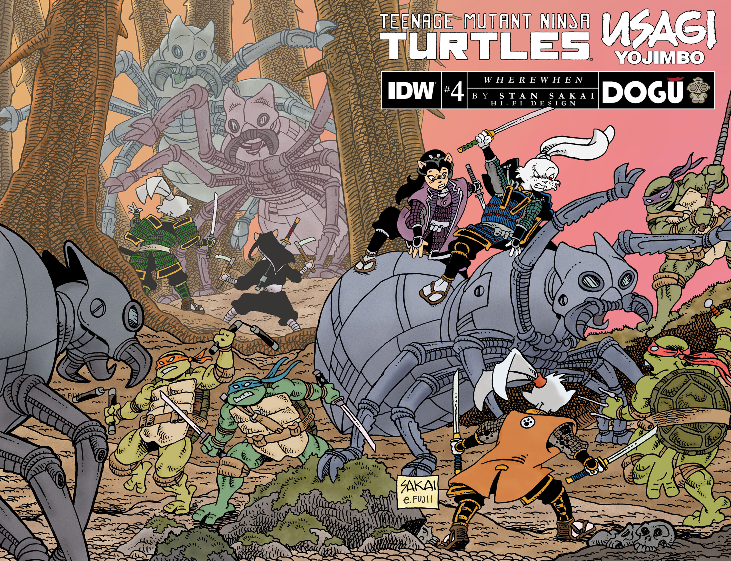 Teenage Mutant Ninja Turtles / Usagi Yojimbo: WhereWhen (2023-): Chapter 4 - Page 1