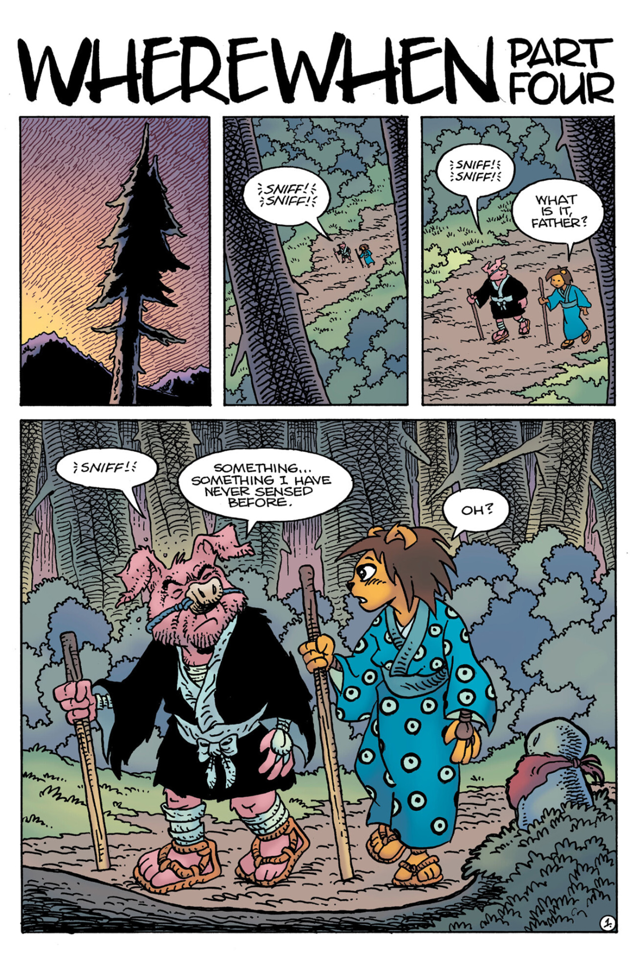 Teenage Mutant Ninja Turtles / Usagi Yojimbo: WhereWhen (2023-) issue 4 - Page 3