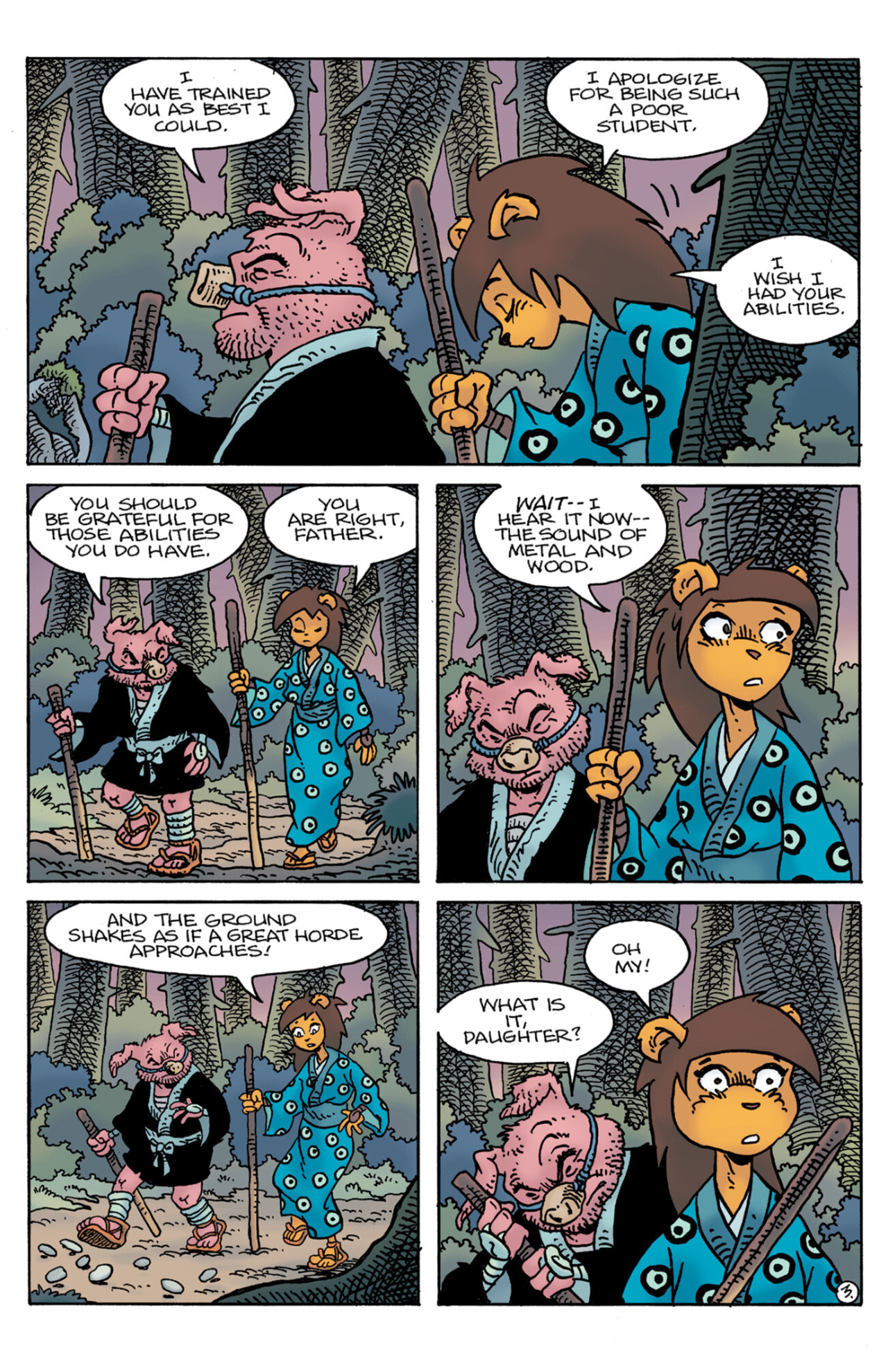 Teenage Mutant Ninja Turtles / Usagi Yojimbo: WhereWhen (2023-) issue 4 - Page 5