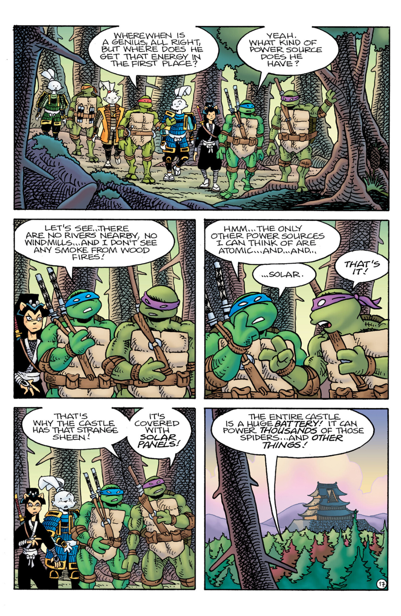 Teenage Mutant Ninja Turtles / Usagi Yojimbo: WhereWhen (2023-) issue 4 - Page 18