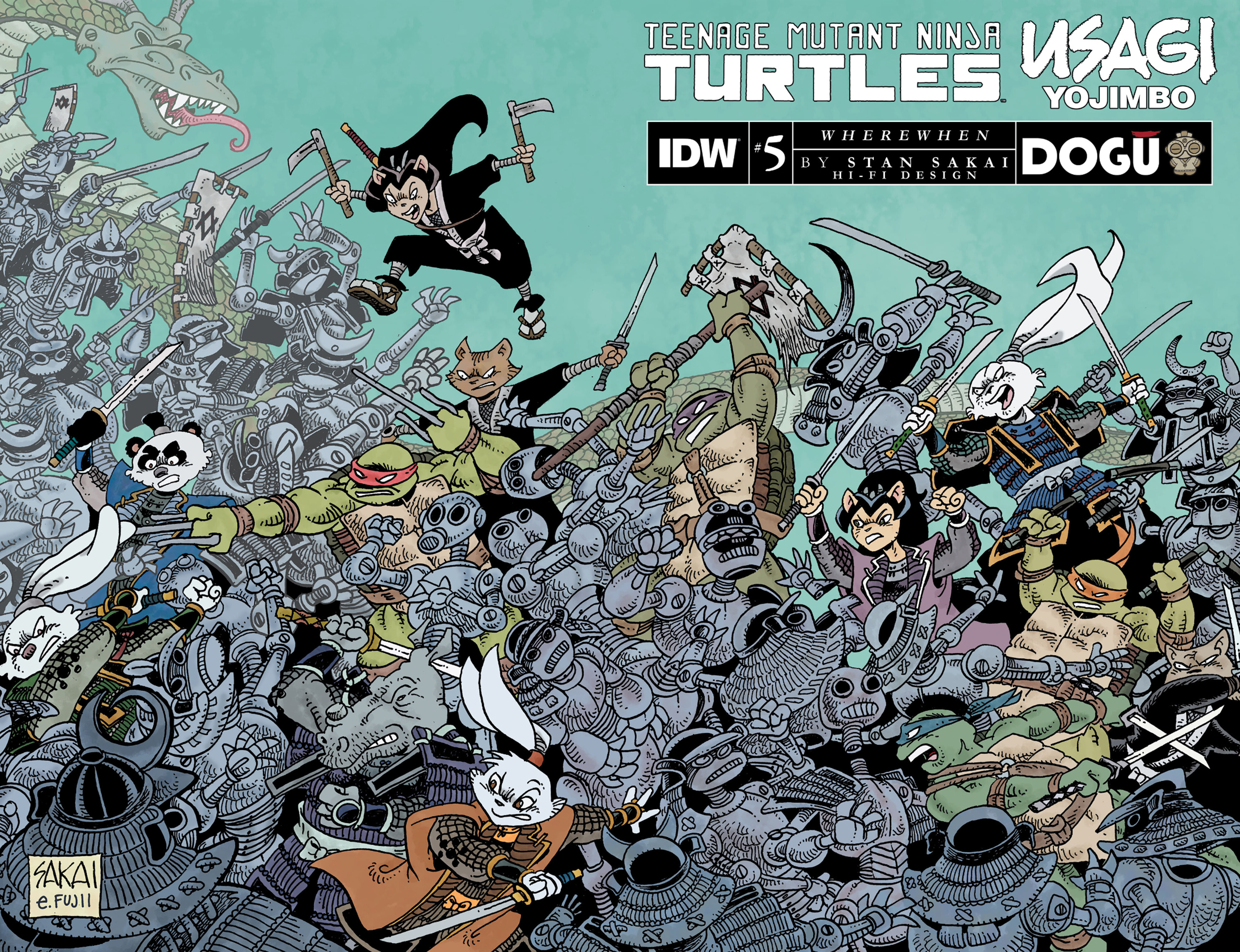 Teenage Mutant Ninja Turtles / Usagi Yojimbo: WhereWhen (2023-): Chapter 5 - Page 1