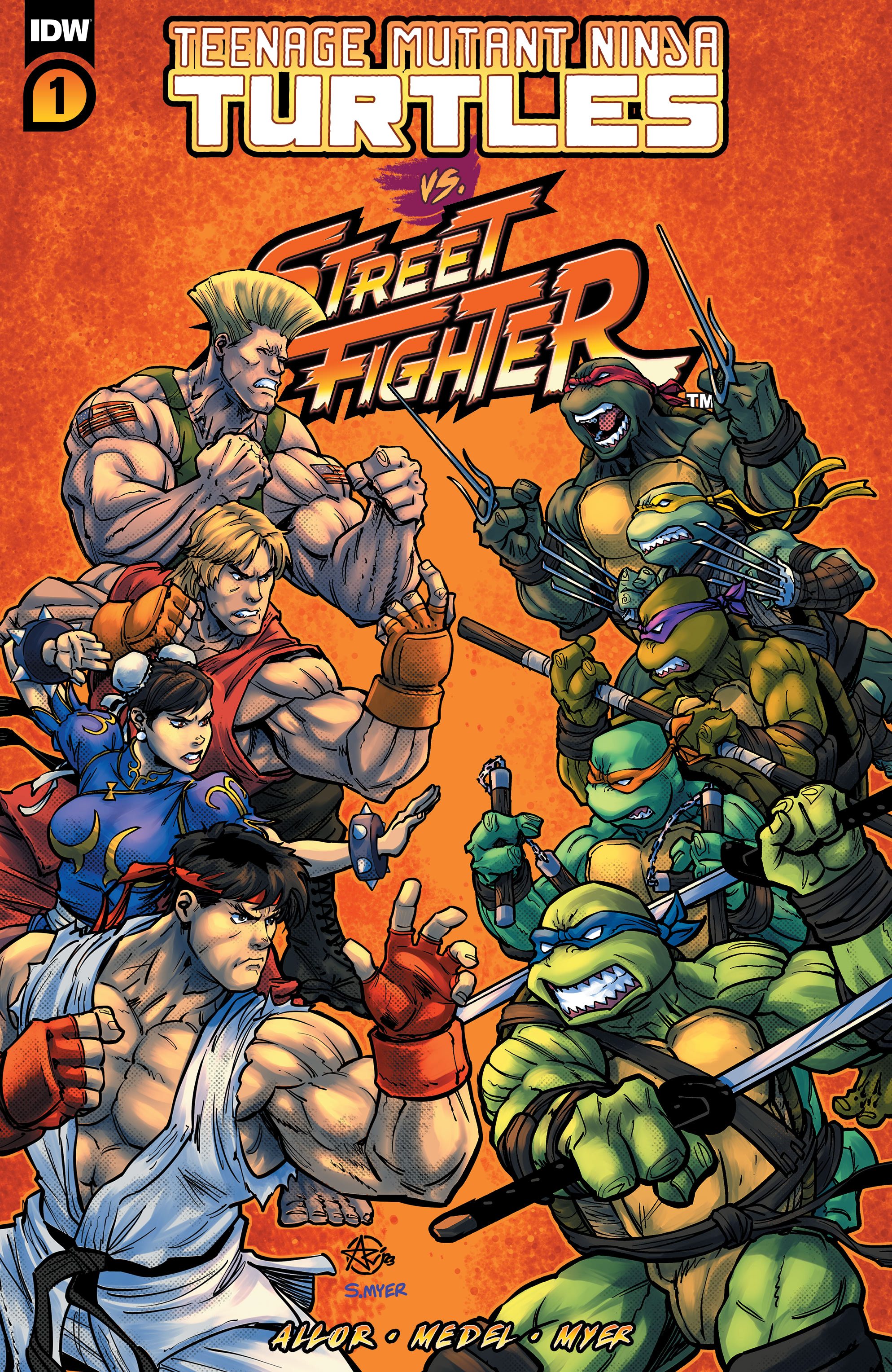 Teenage Mutant Ninja Turtles vs. Street Fighter (2023-): Chapter 1 - Page 1