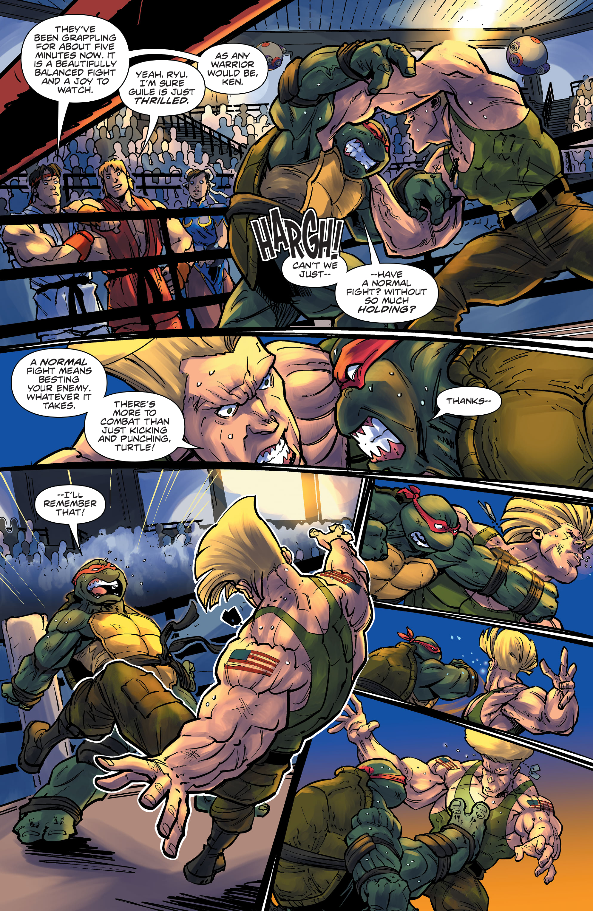 Teenage Mutant Ninja Turtles vs. Street Fighter (2023-) issue 1 - Page 8