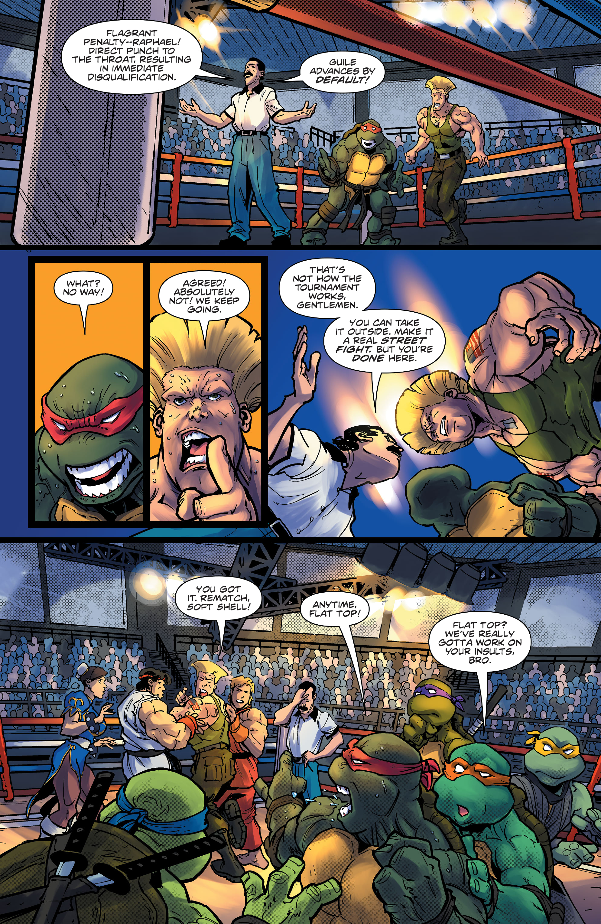 Teenage Mutant Ninja Turtles vs. Street Fighter (2023-) issue 1 - Page 10