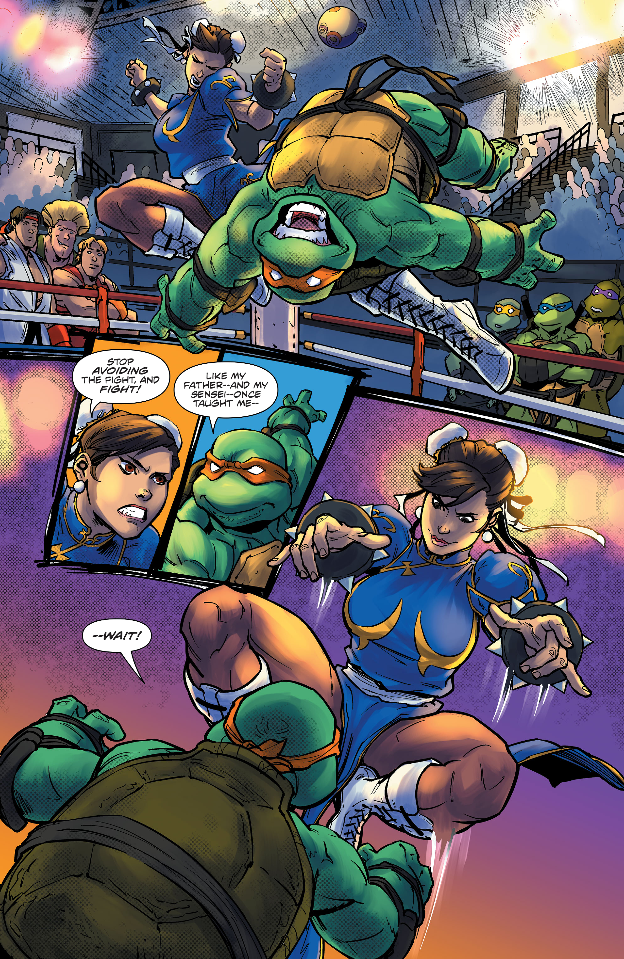 Teenage Mutant Ninja Turtles vs. Street Fighter (2023-) issue 1 - Page 16