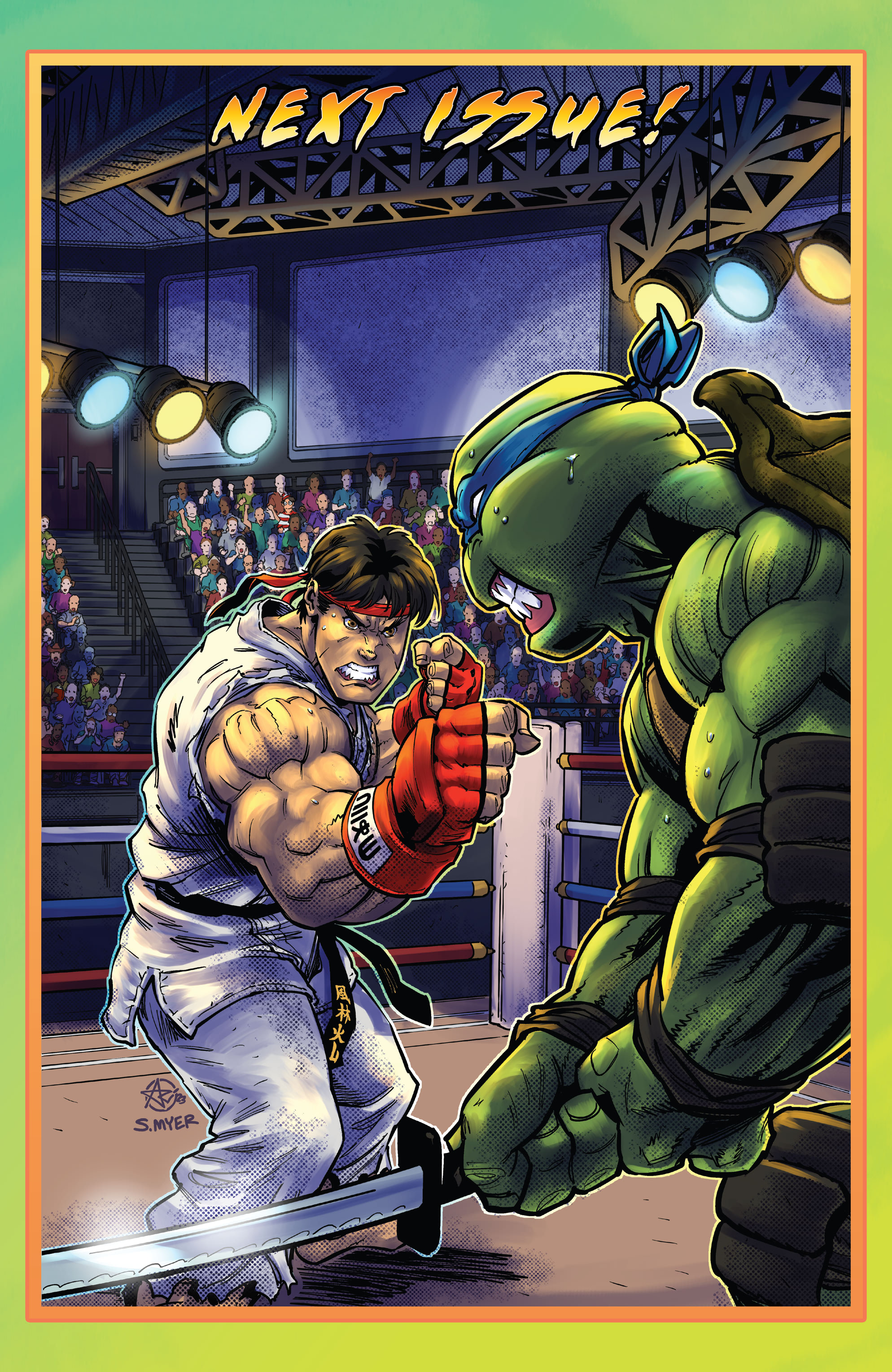 Teenage Mutant Ninja Turtles vs. Street Fighter (2023-) issue 1 - Page 23