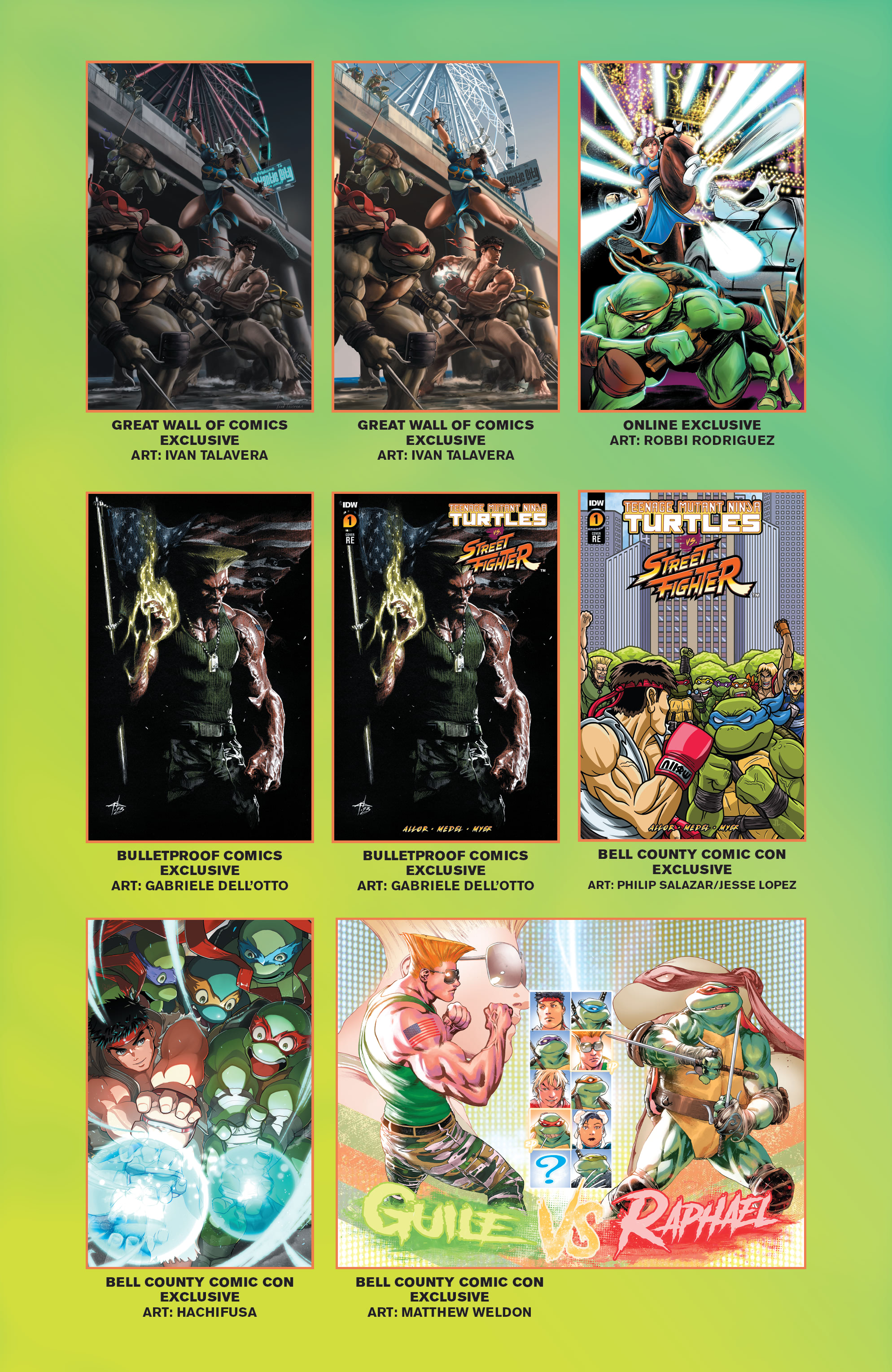 Teenage Mutant Ninja Turtles vs. Street Fighter (2023-) issue 1 - Page 31