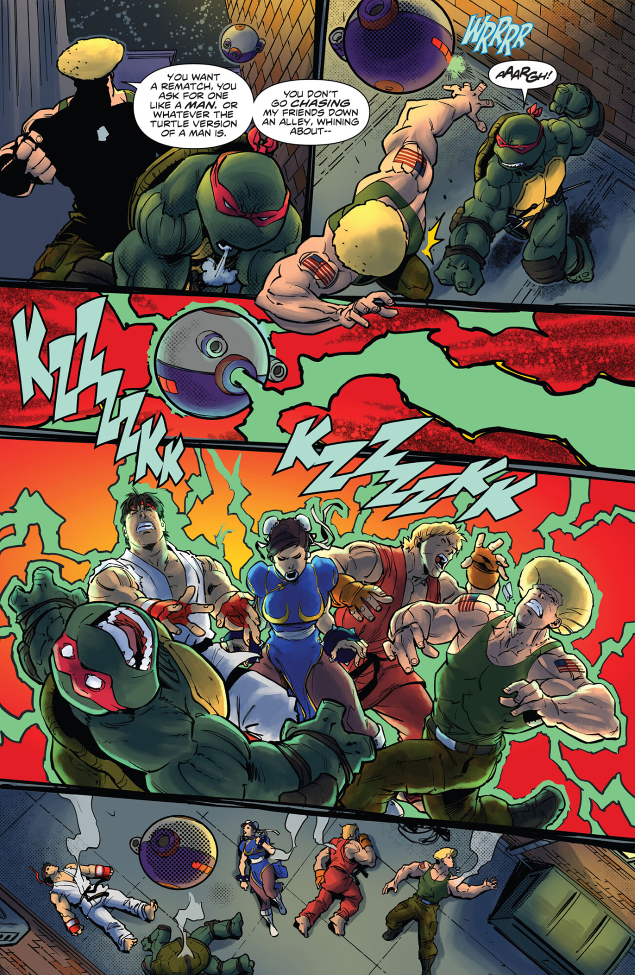 Teenage Mutant Ninja Turtles vs. Street Fighter (2023-) issue 2 - Page 4