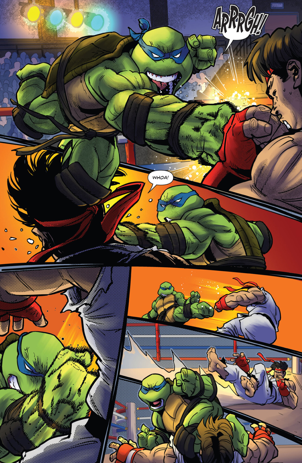 Teenage Mutant Ninja Turtles vs. Street Fighter (2023-) issue 2 - Page 9