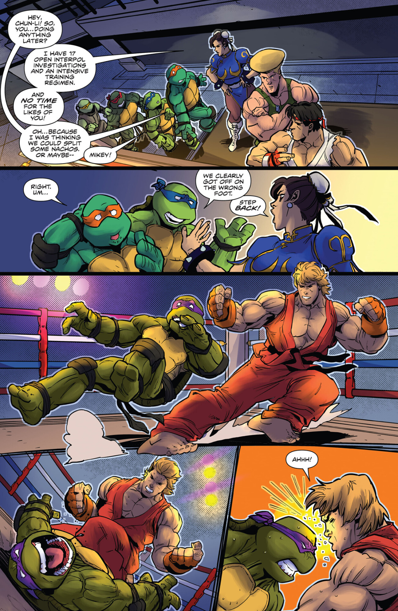 Teenage Mutant Ninja Turtles vs. Street Fighter (2023-) issue 2 - Page 12