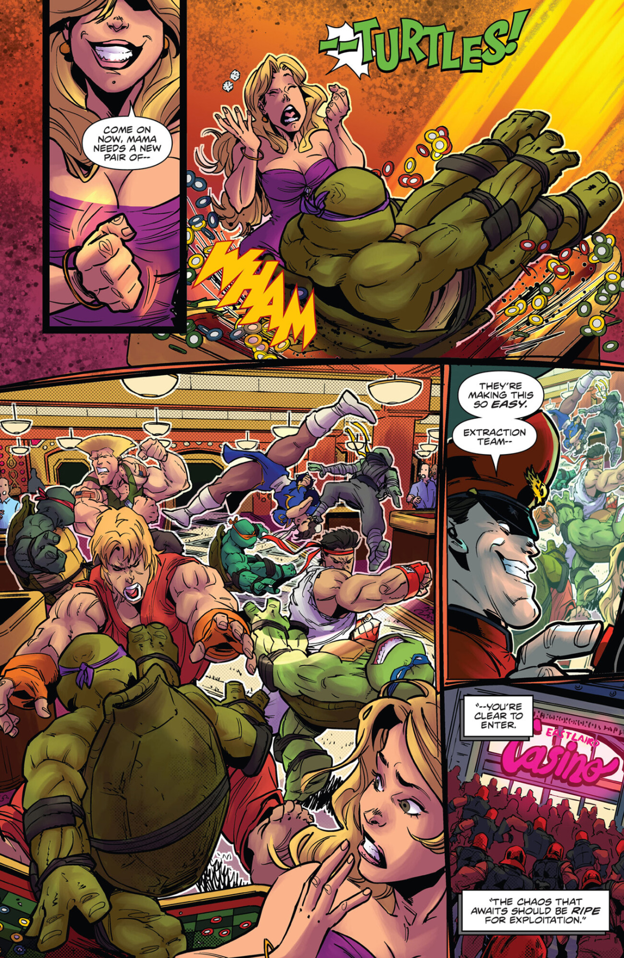 Teenage Mutant Ninja Turtles vs. Street Fighter (2023-) issue 2 - Page 15