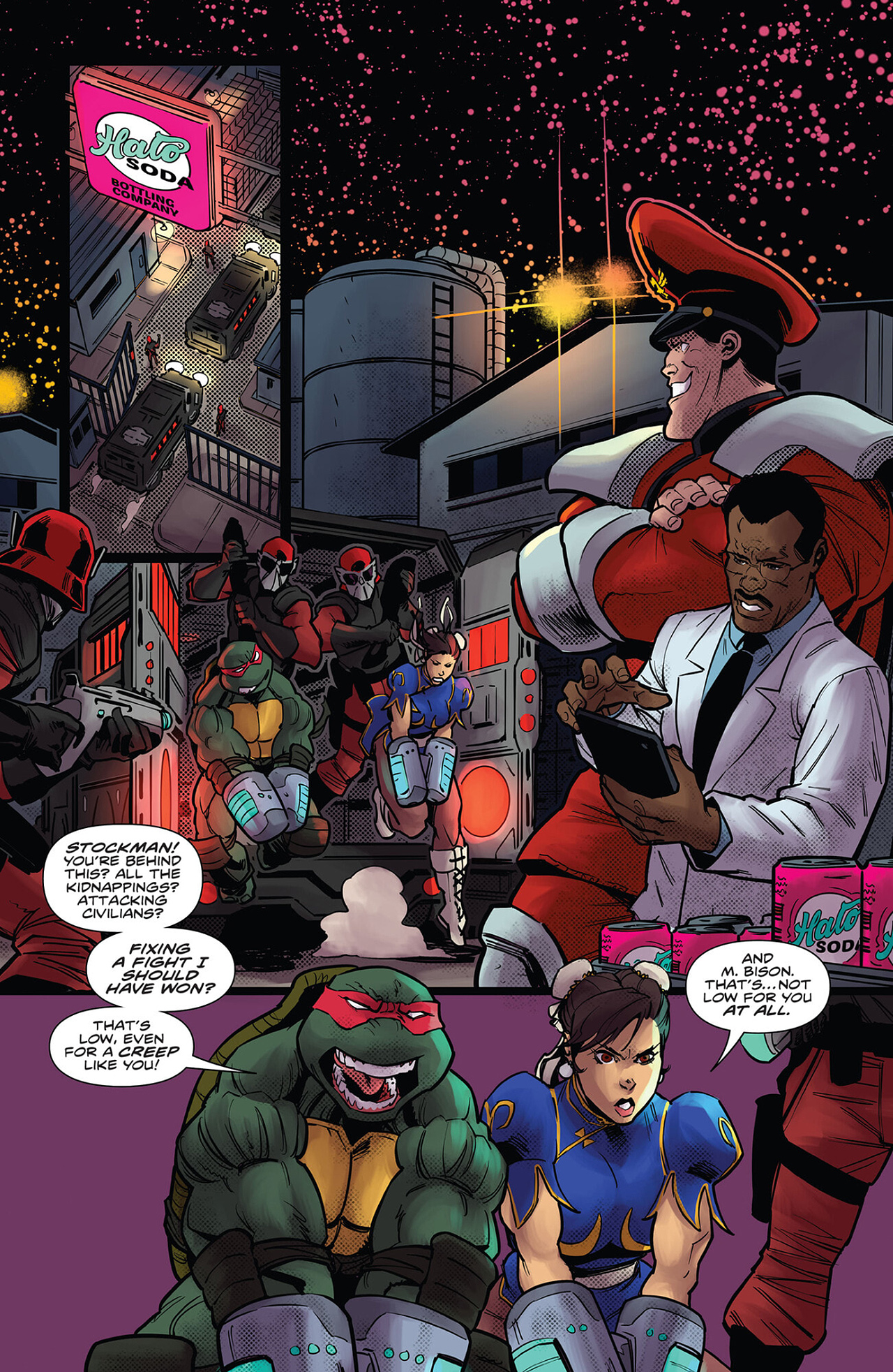 Teenage Mutant Ninja Turtles vs. Street Fighter (2023-) issue 3 - Page 3