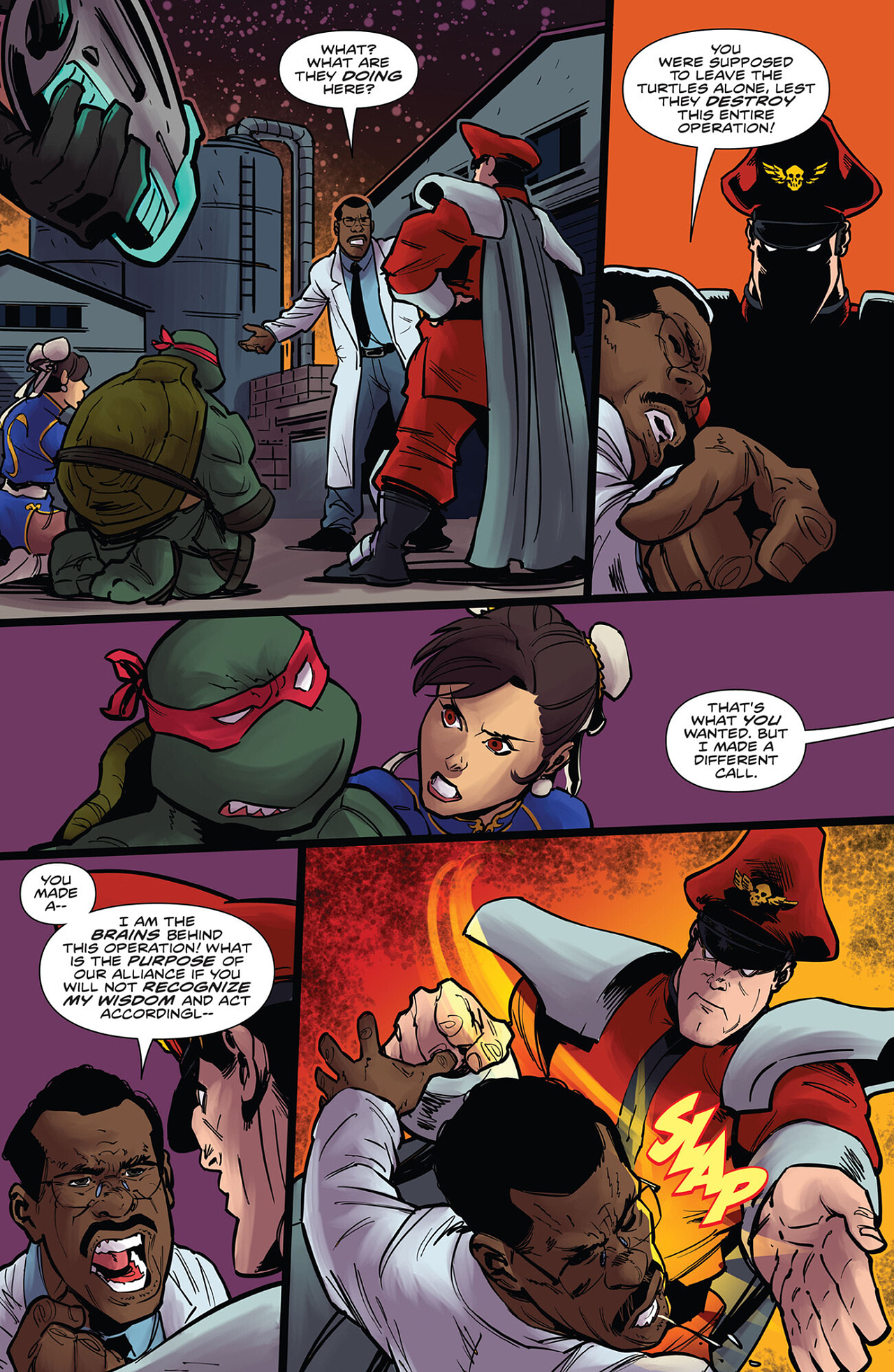 Teenage Mutant Ninja Turtles vs. Street Fighter (2023-) issue 3 - Page 4