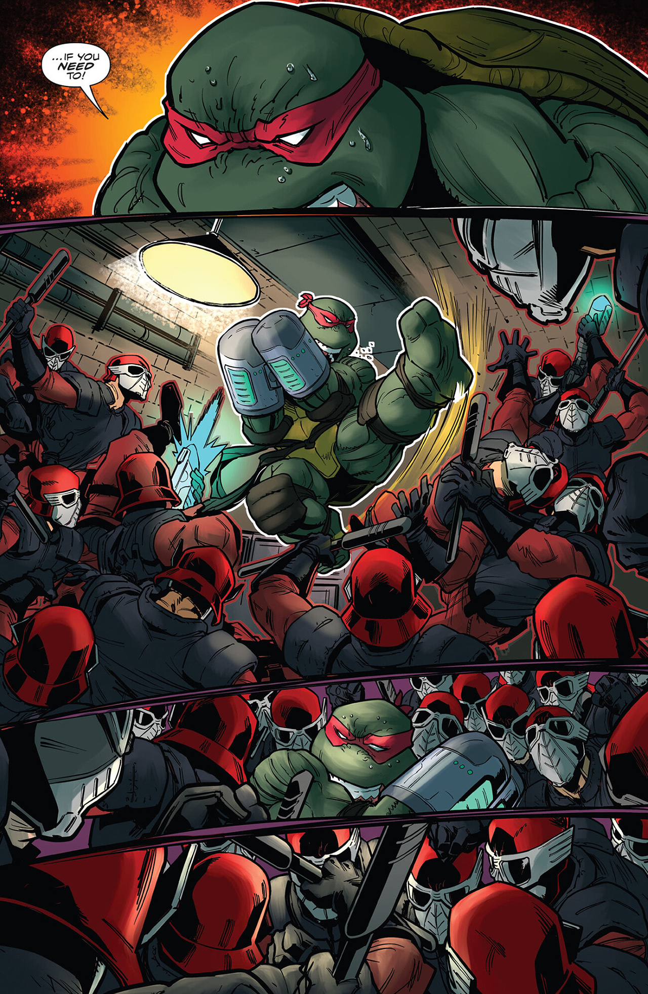 Teenage Mutant Ninja Turtles vs. Street Fighter (2023-) issue 3 - Page 18