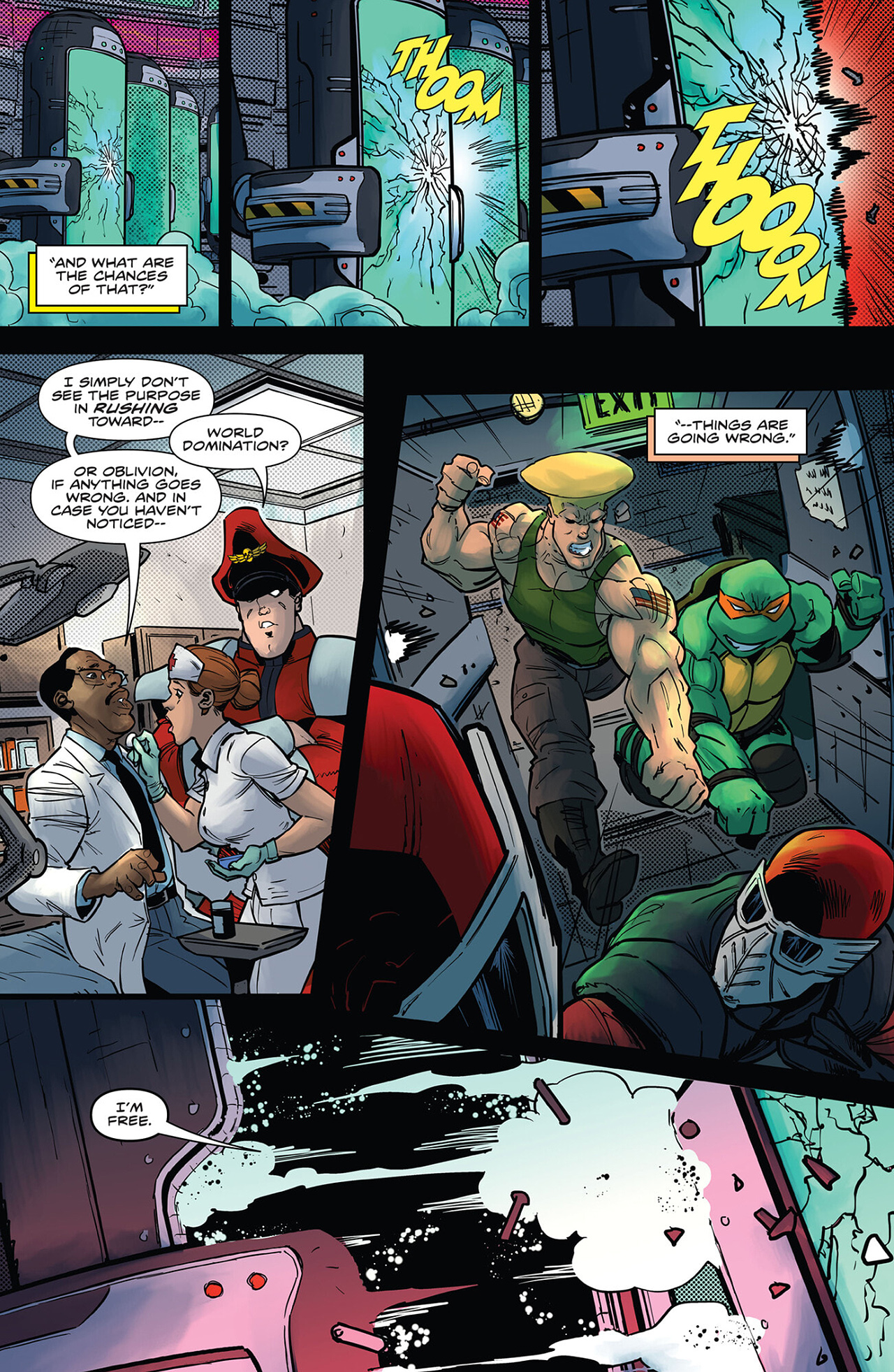 Teenage Mutant Ninja Turtles vs. Street Fighter (2023-) issue 3 - Page 20