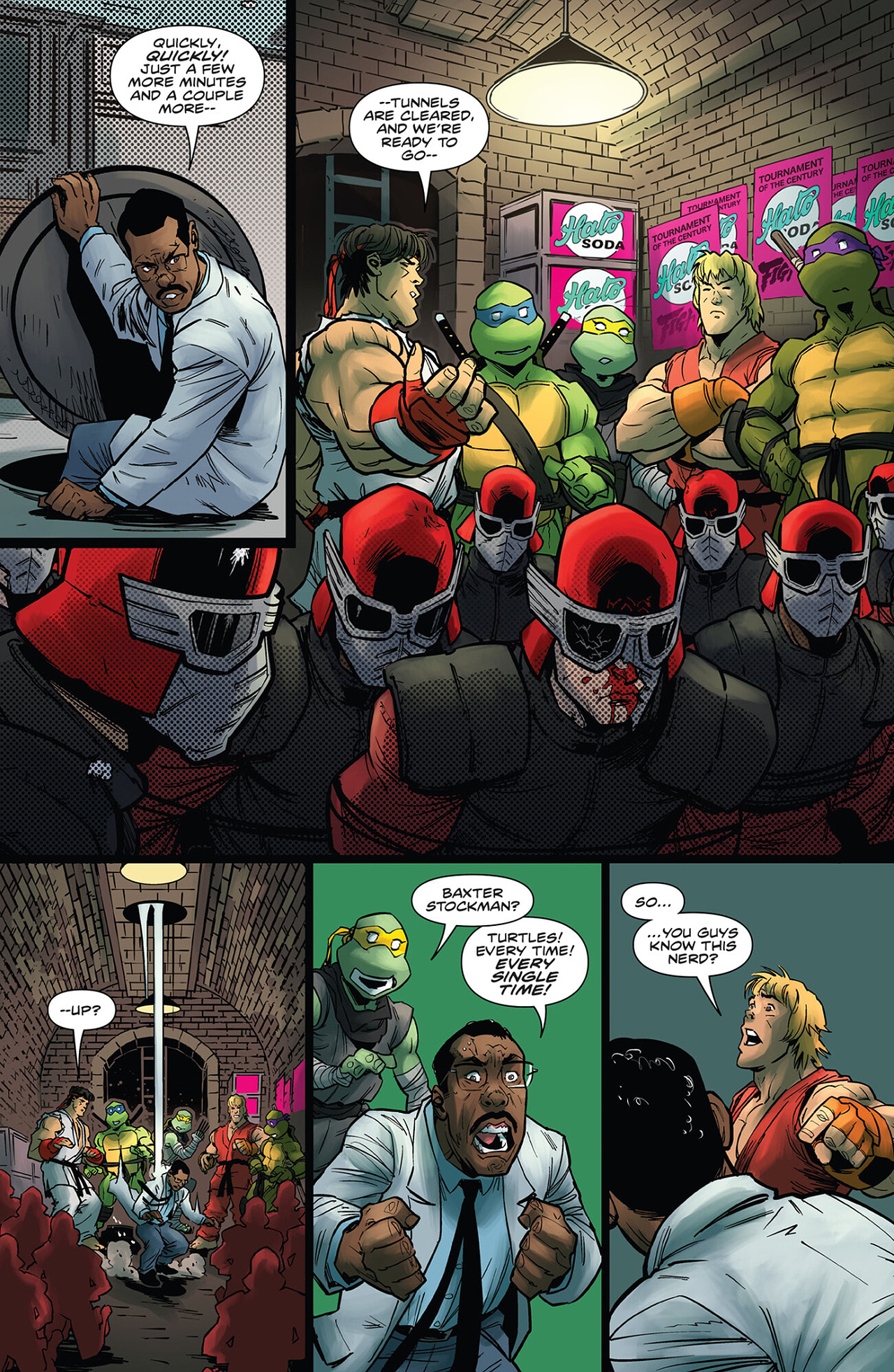 Teenage Mutant Ninja Turtles vs. Street Fighter (2023-): Chapter 4 - Page 8