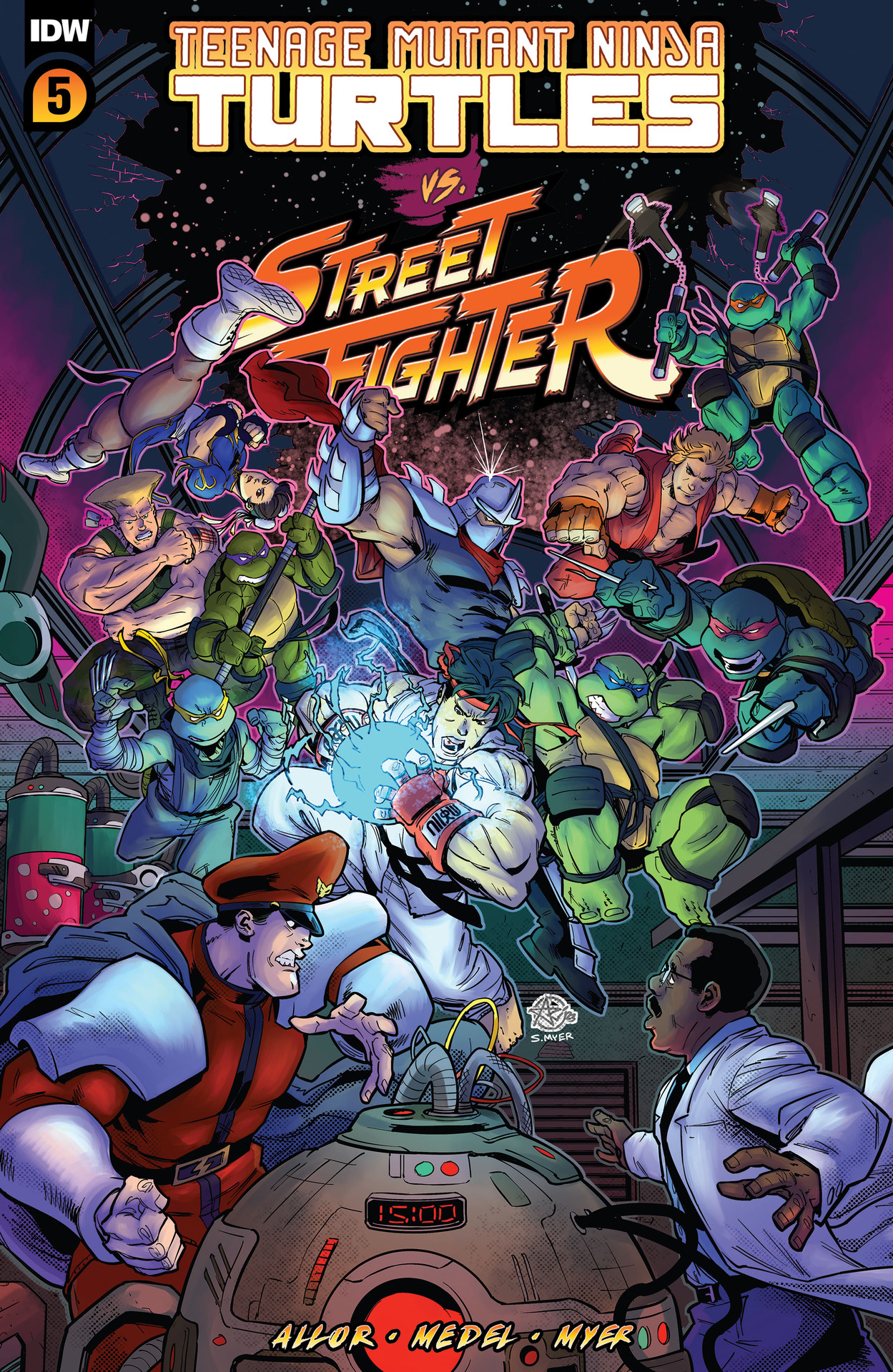 Teenage Mutant Ninja Turtles vs. Street Fighter (2023-): Chapter 5 - Page 1