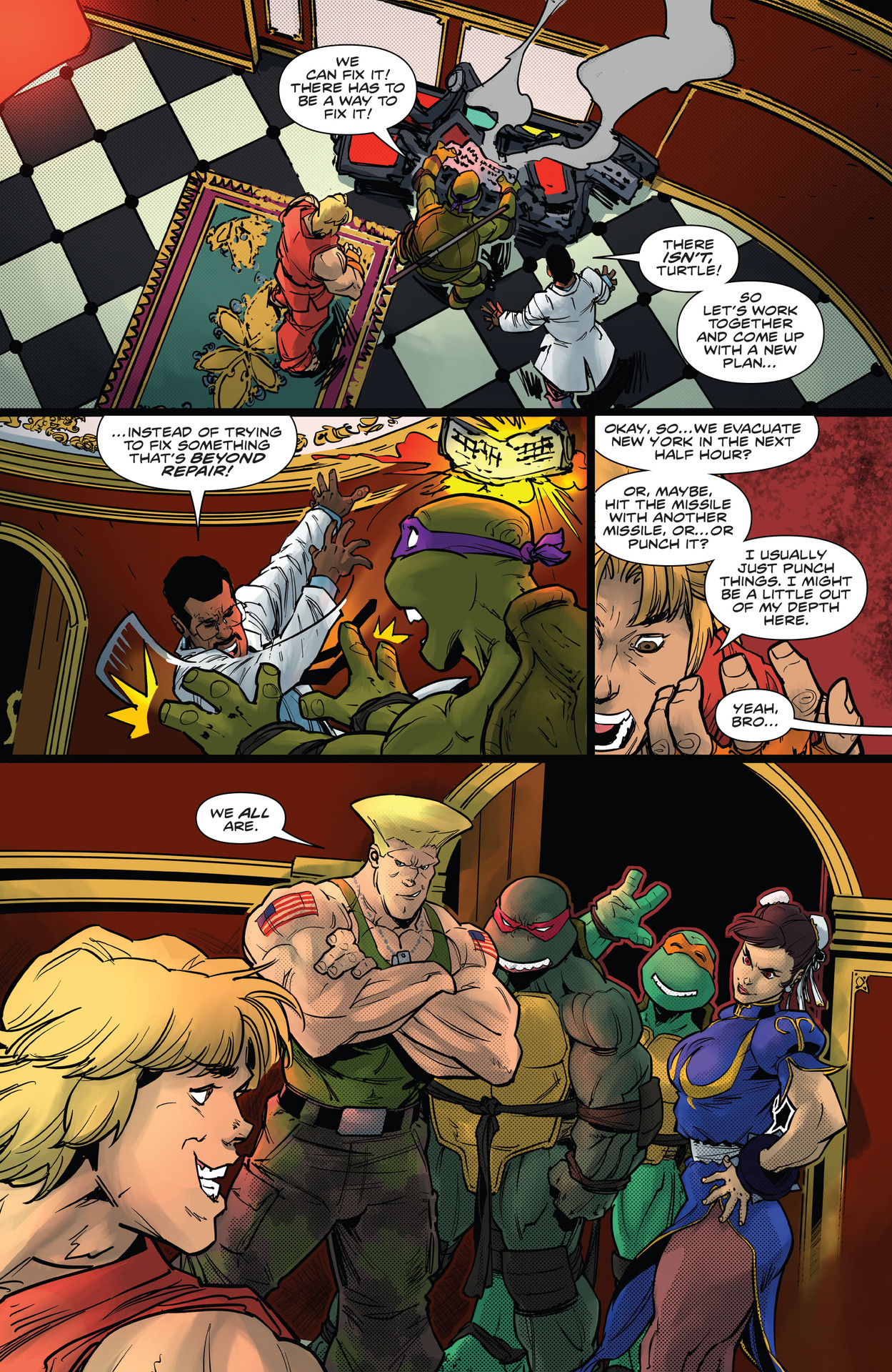 Teenage Mutant Ninja Turtles vs. Street Fighter (2023-) issue 5 - Page 4