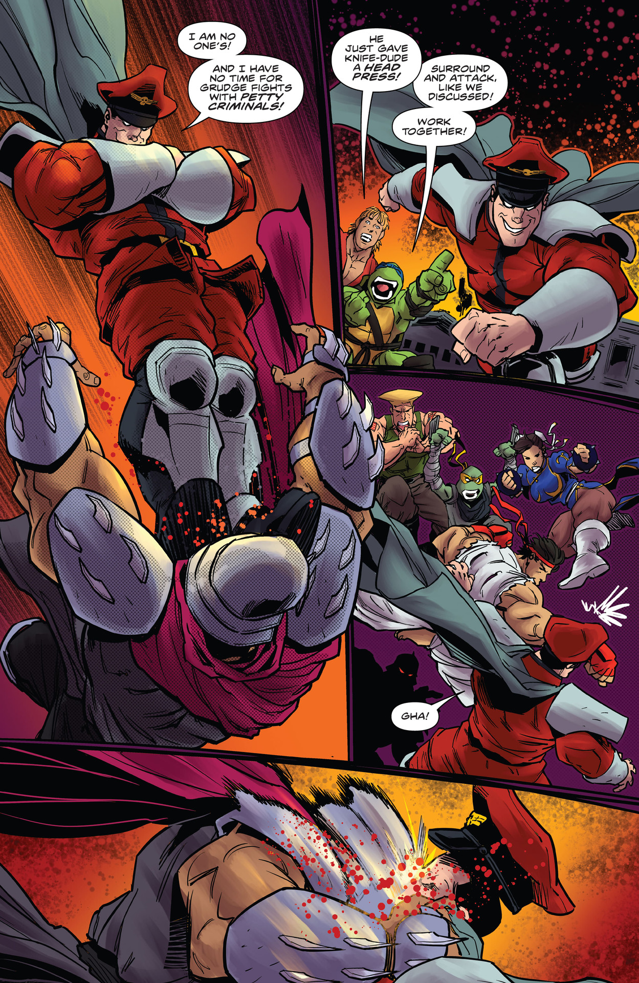 Teenage Mutant Ninja Turtles vs. Street Fighter (2023-) issue 5 - Page 12