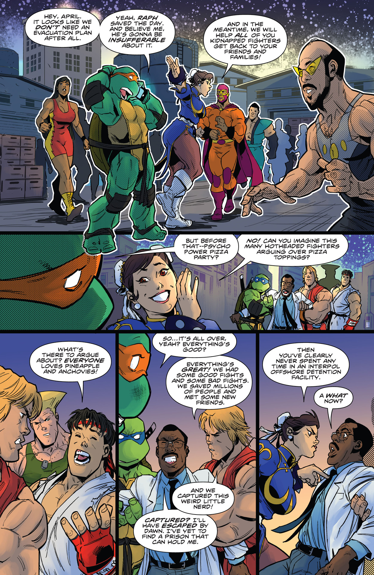 Teenage Mutant Ninja Turtles vs. Street Fighter (2023-) issue 5 - Page 18