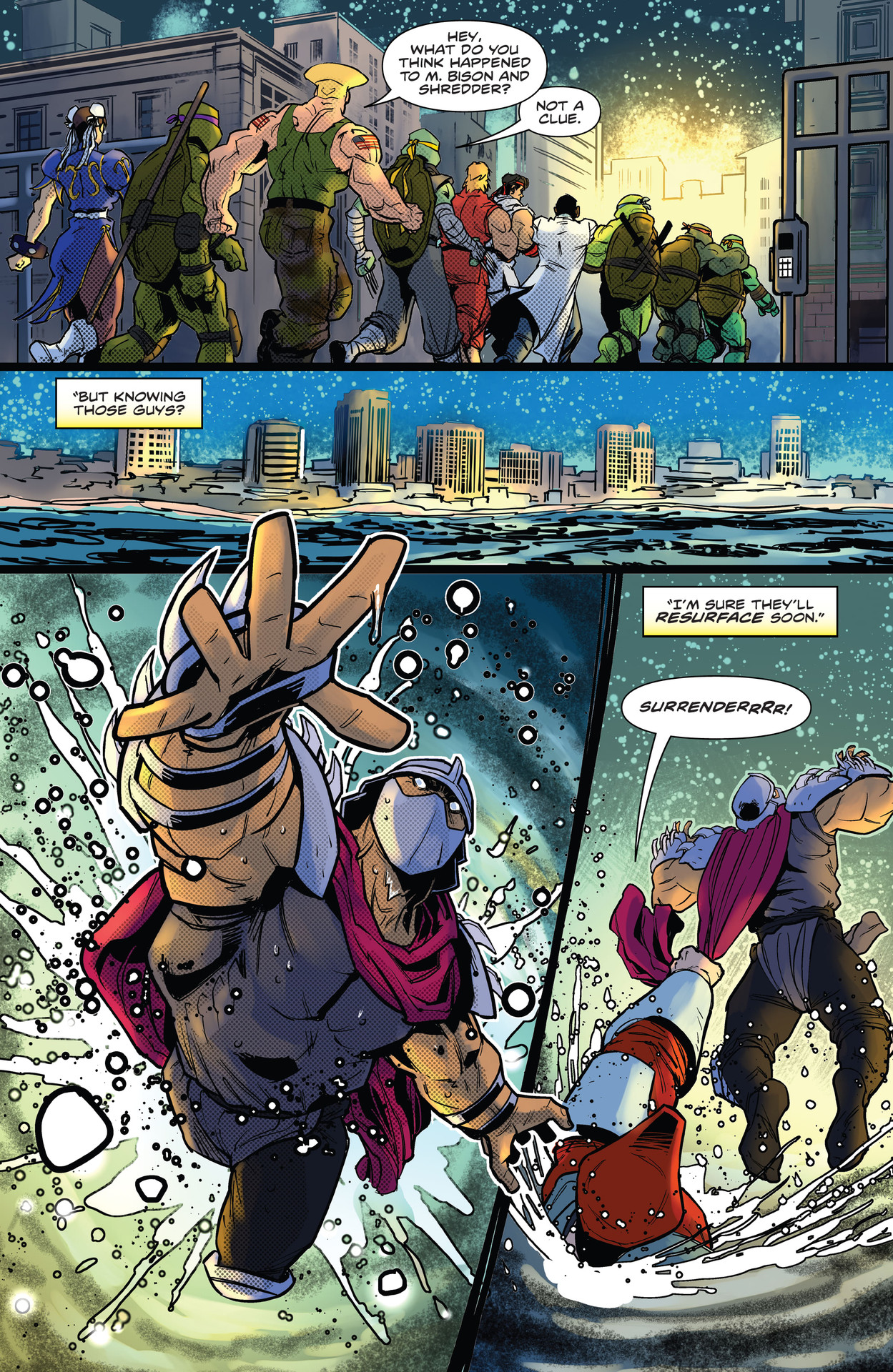 Teenage Mutant Ninja Turtles vs. Street Fighter (2023-) issue 5 - Page 19